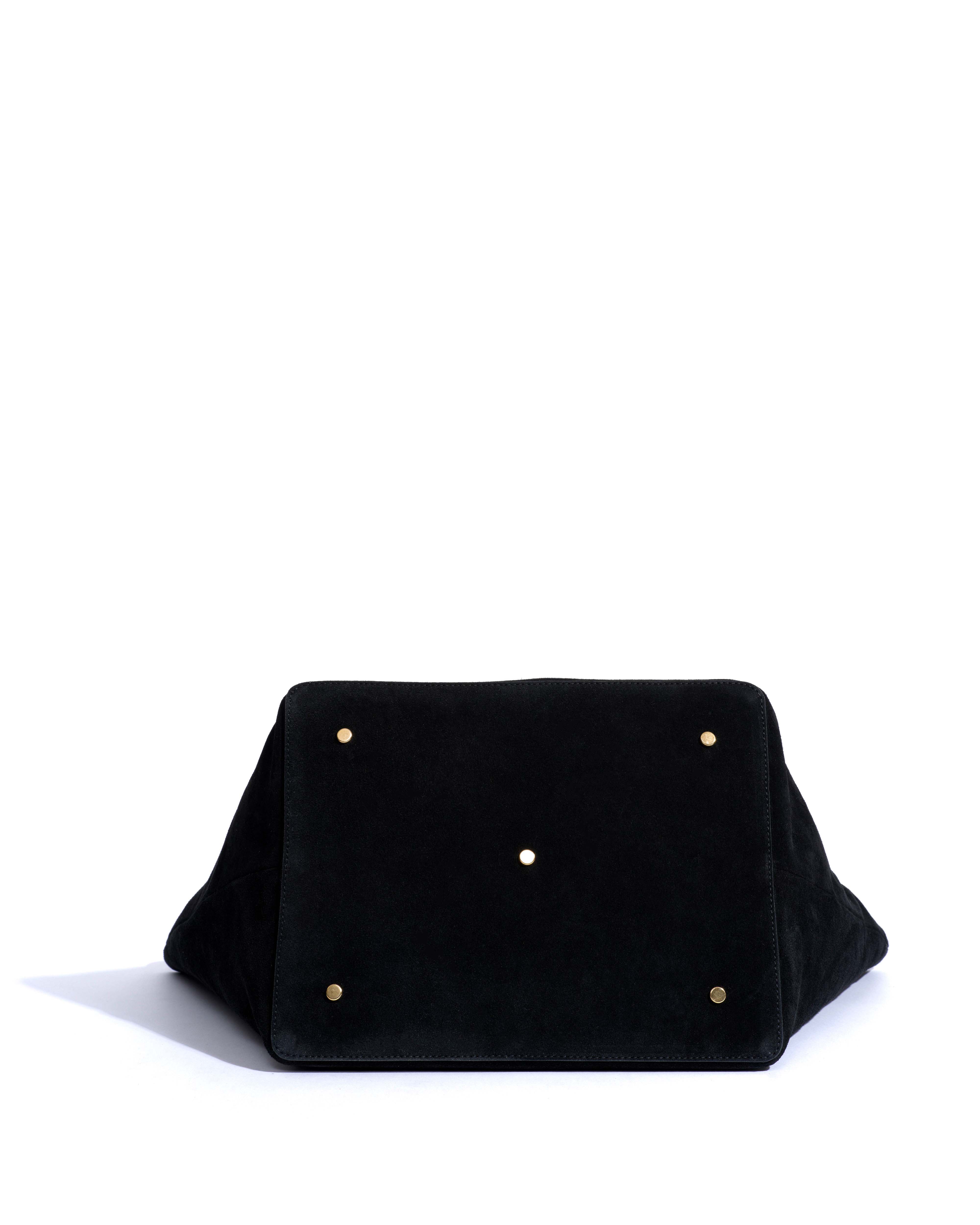 Arya everyday carryall Calf suede Black