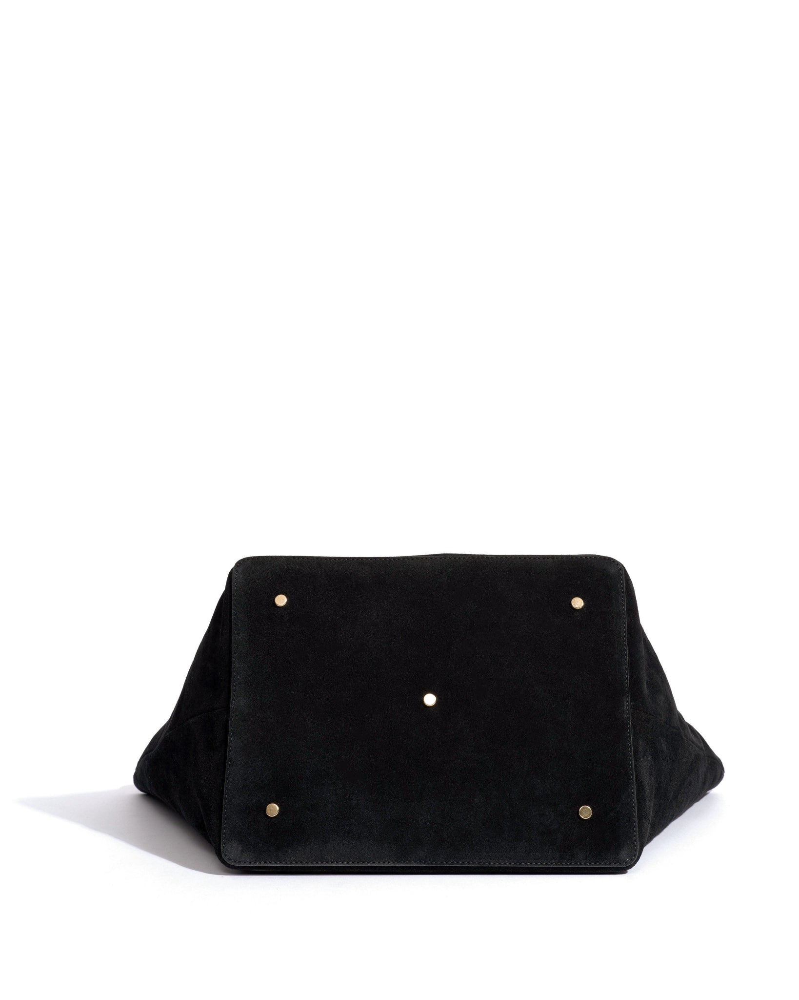 Arya carryall bag Calf suede Black - Anonymous Copenhagen