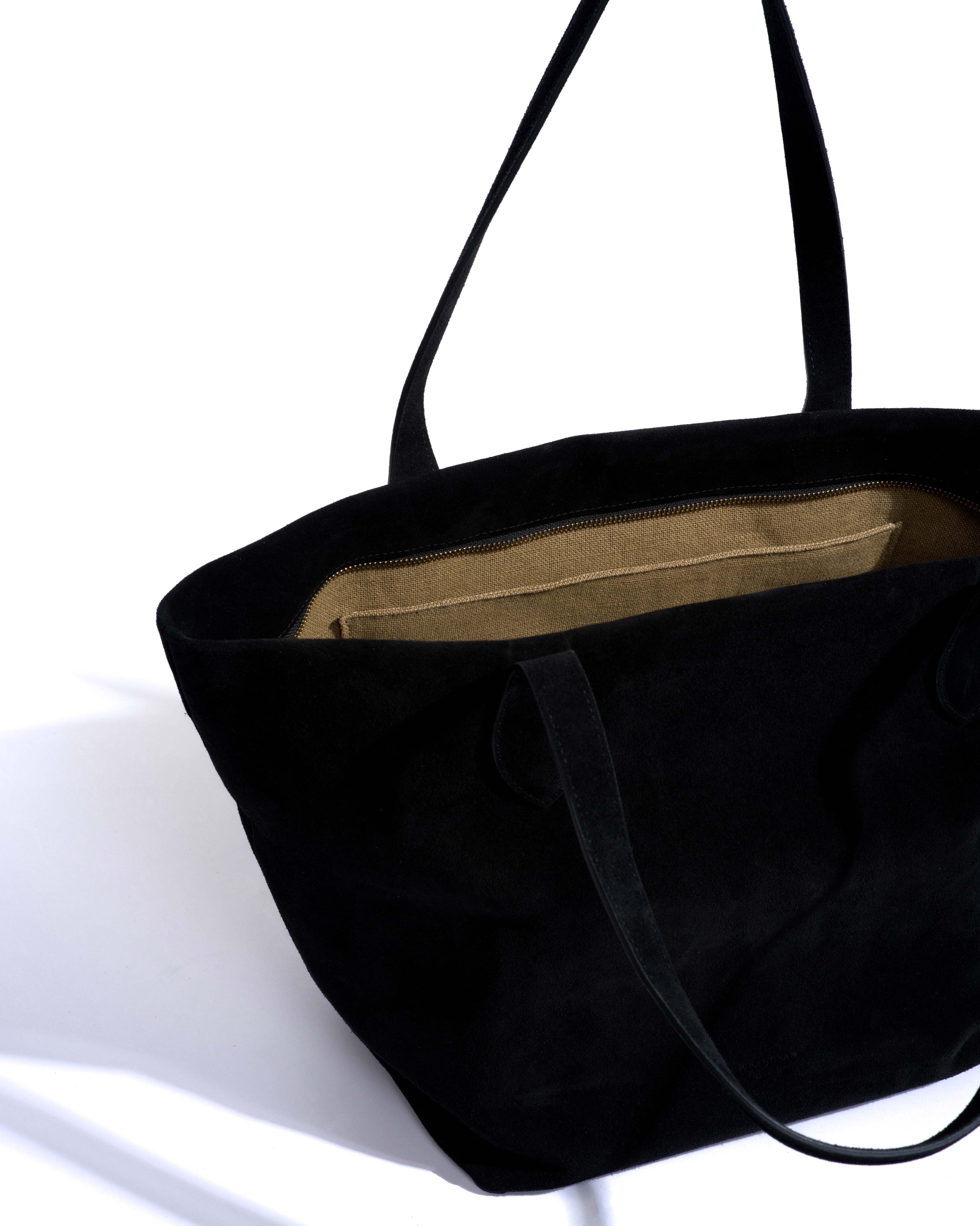 Arya everyday carryall Calf suede Black
