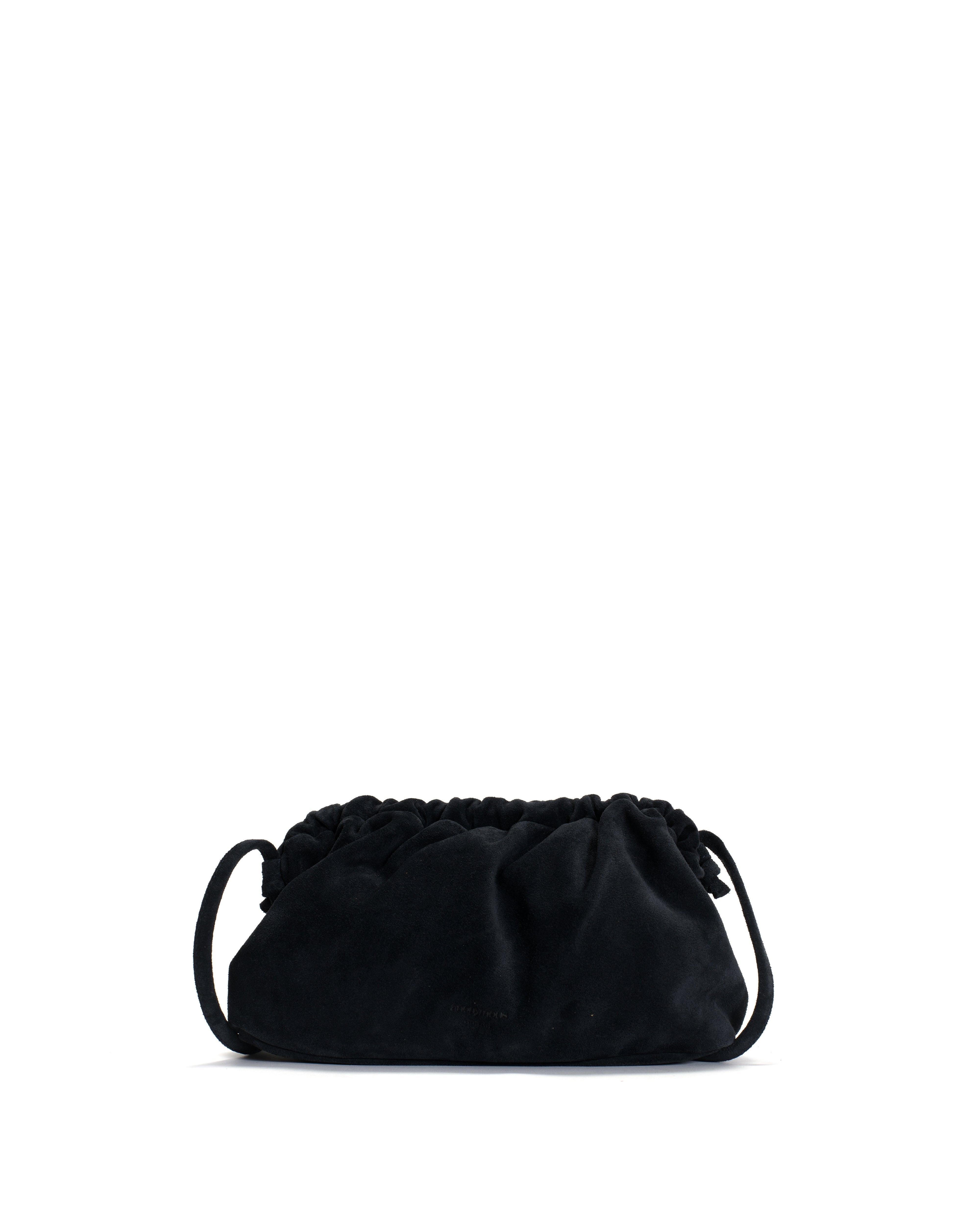 Hally grand cloud bag Calf suede Dark blue