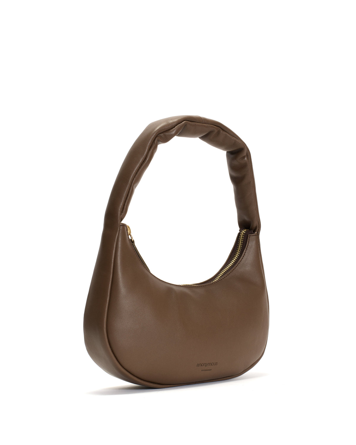 Shane petite pillow bag Soft calf Dark taupe