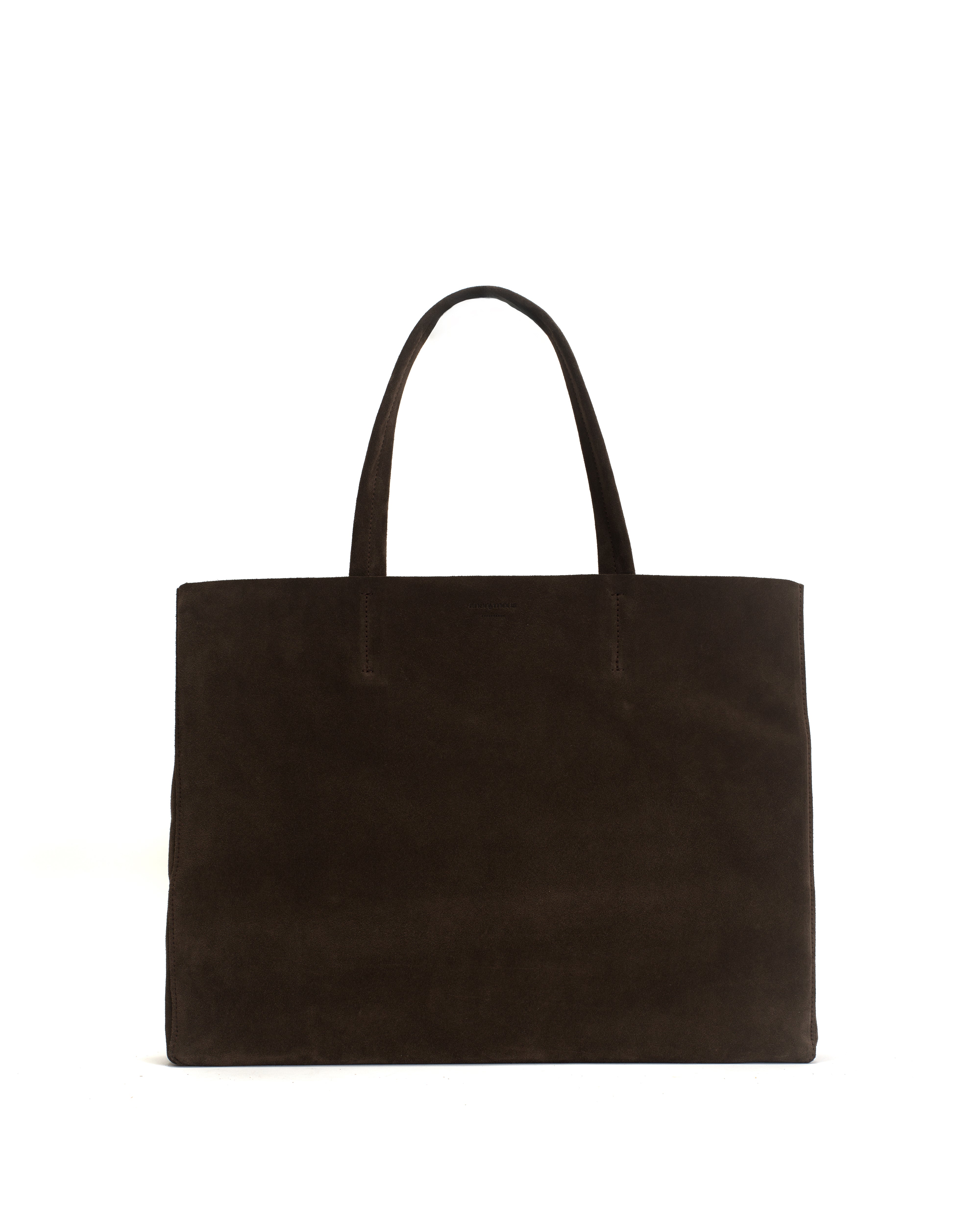 Ruba shopper Calf suede Coffee brown