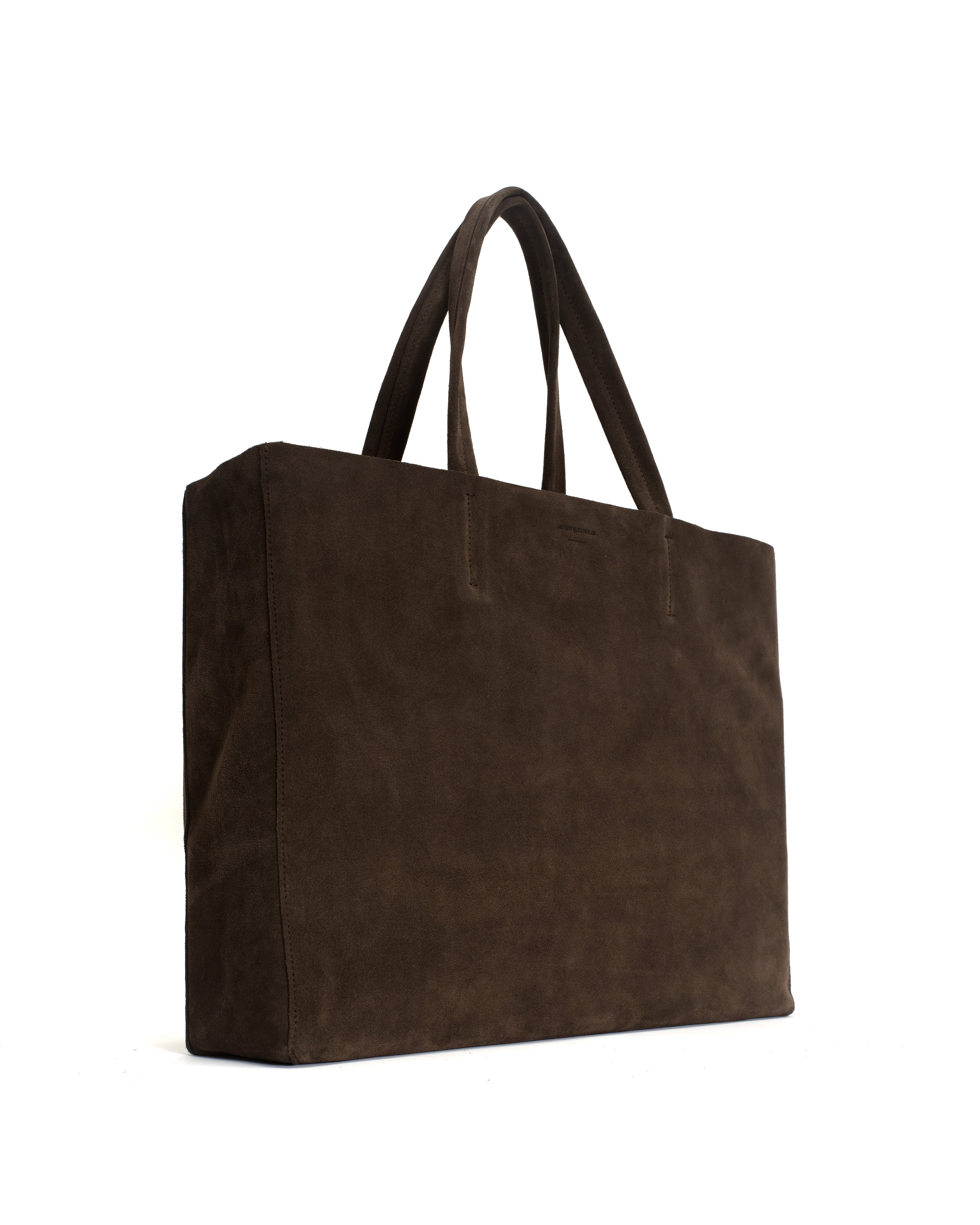Ruba shopper Calf suede Coffee brown