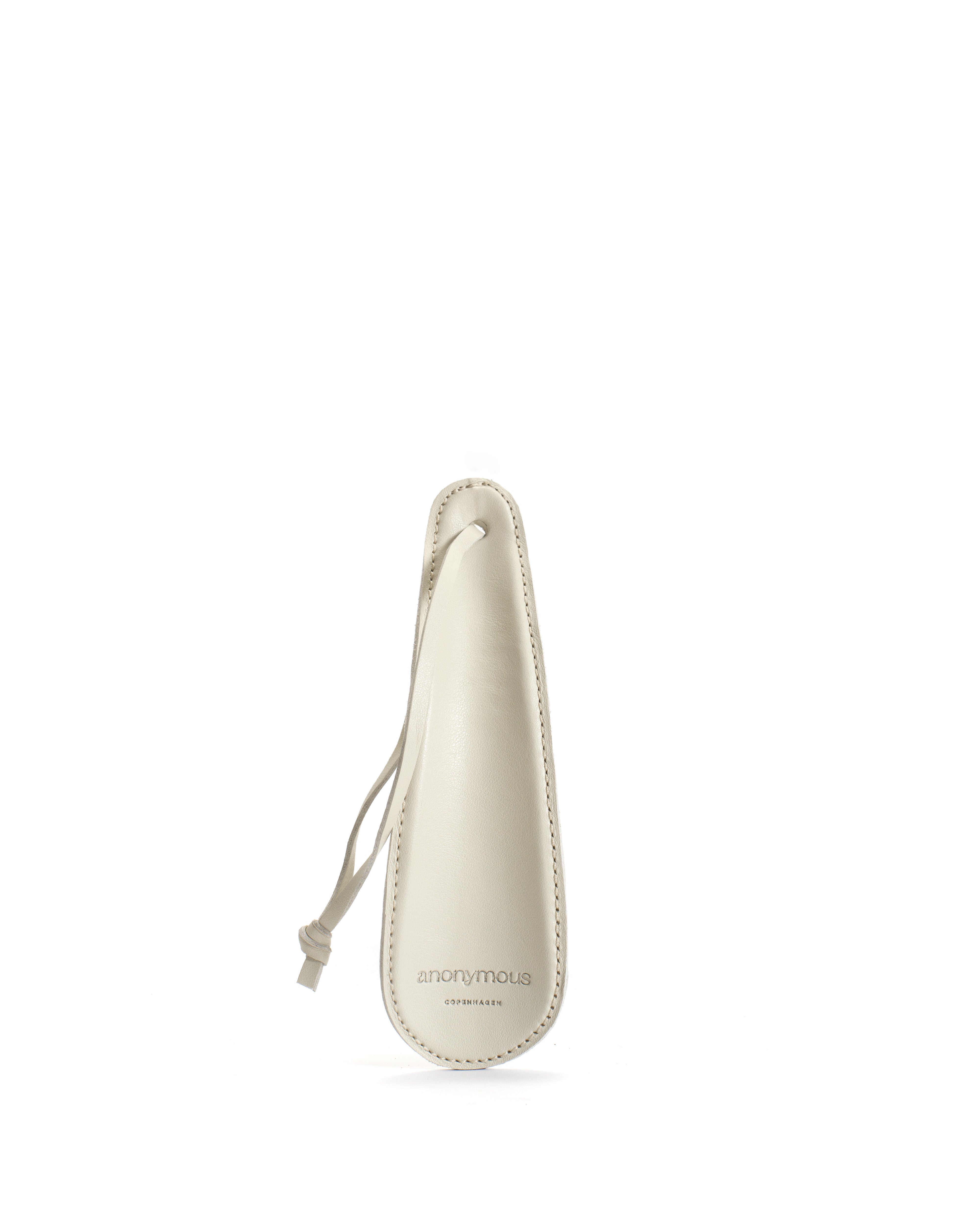 Shoehorn Soft calf Milk white