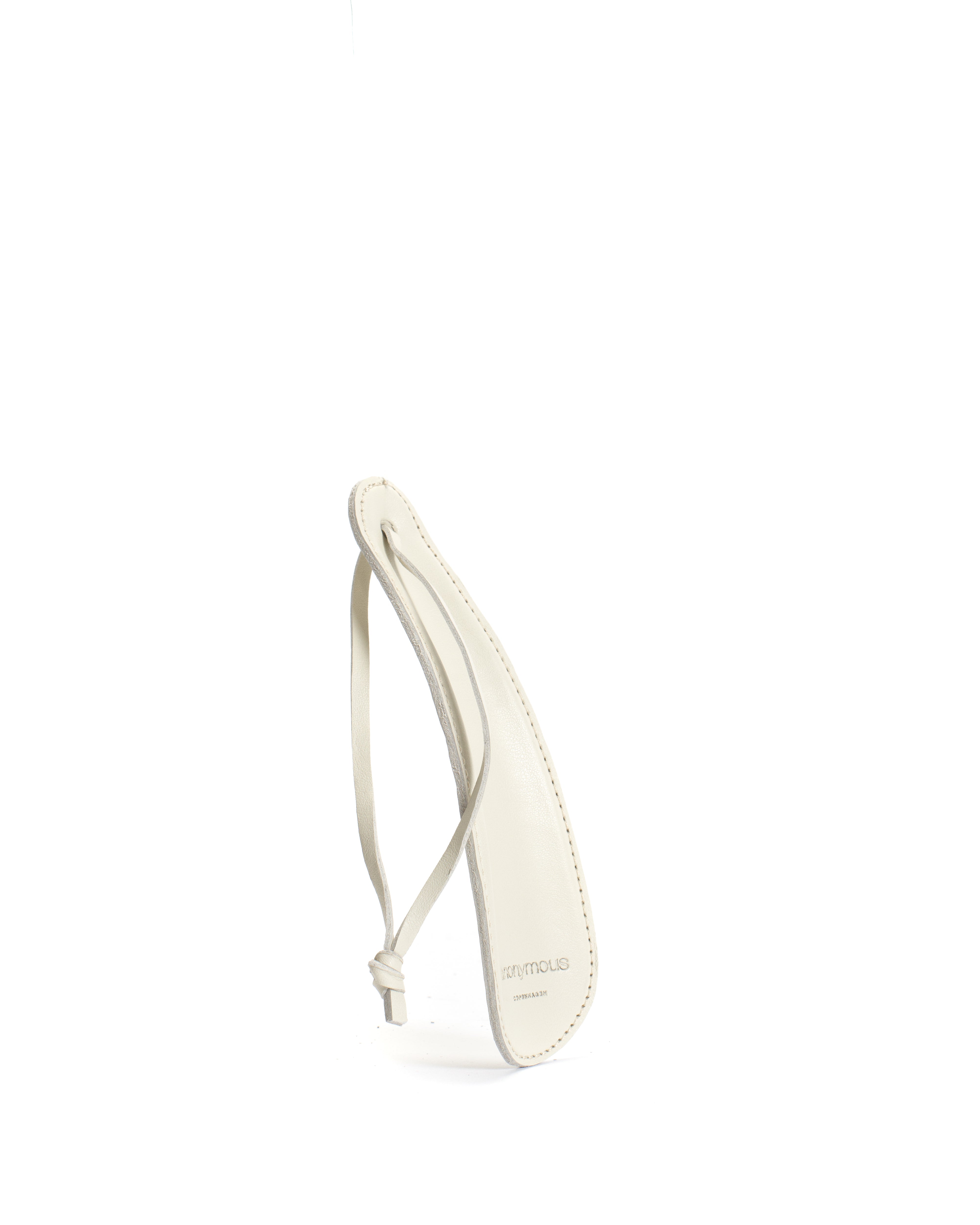 Shoehorn Soft calf Milk white