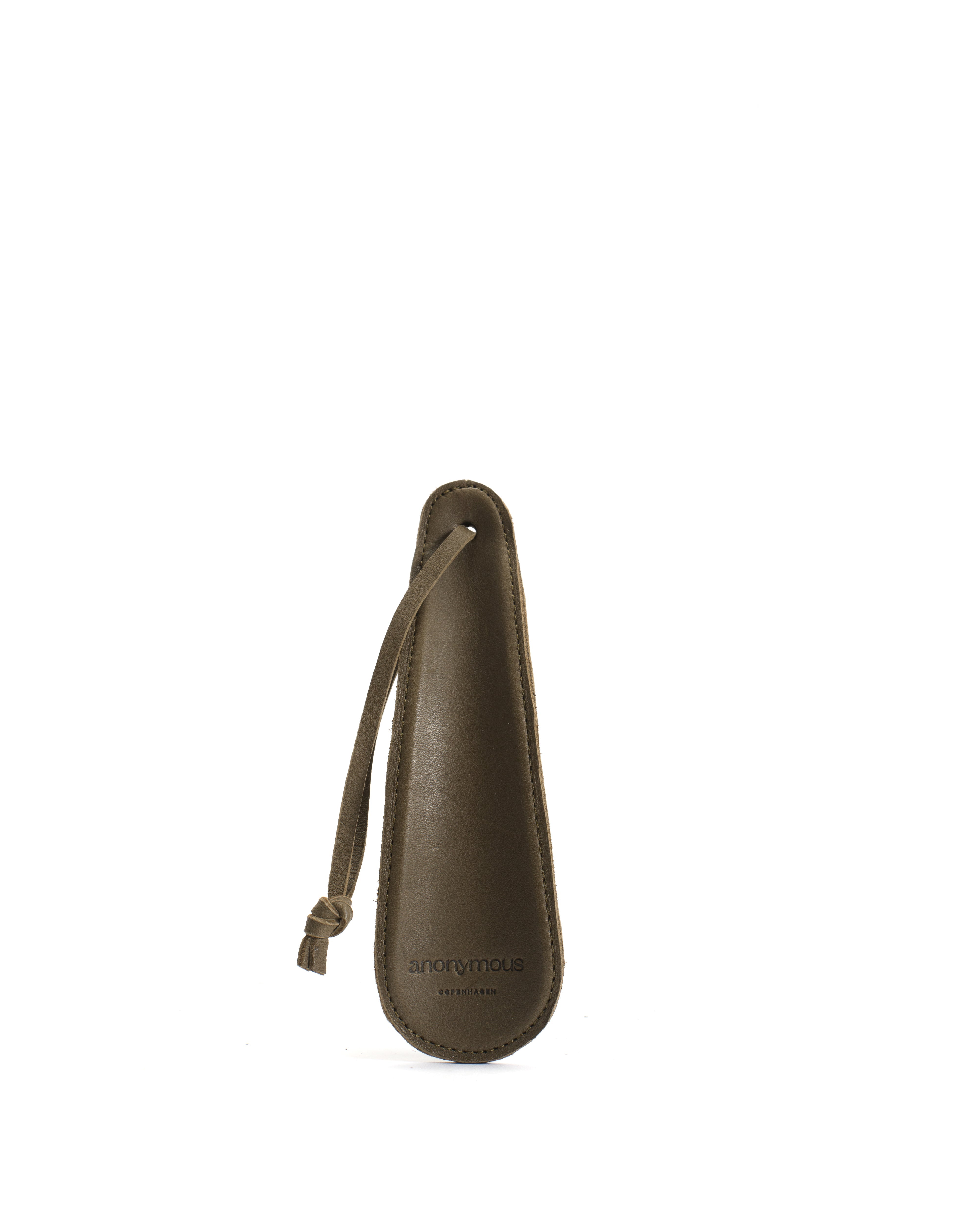 Shoehorn Soft calf Moss green