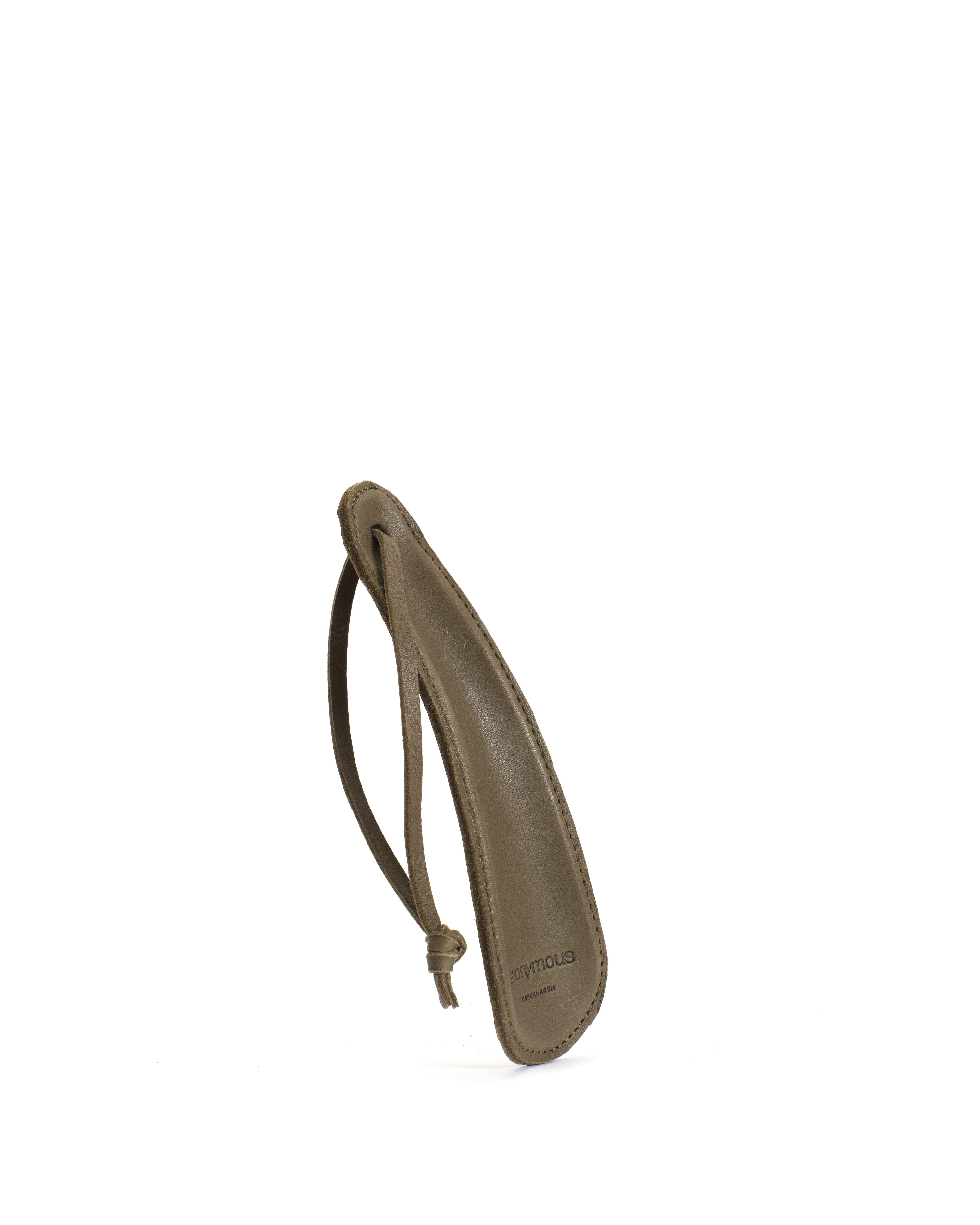 Shoehorn Soft calf Moss green