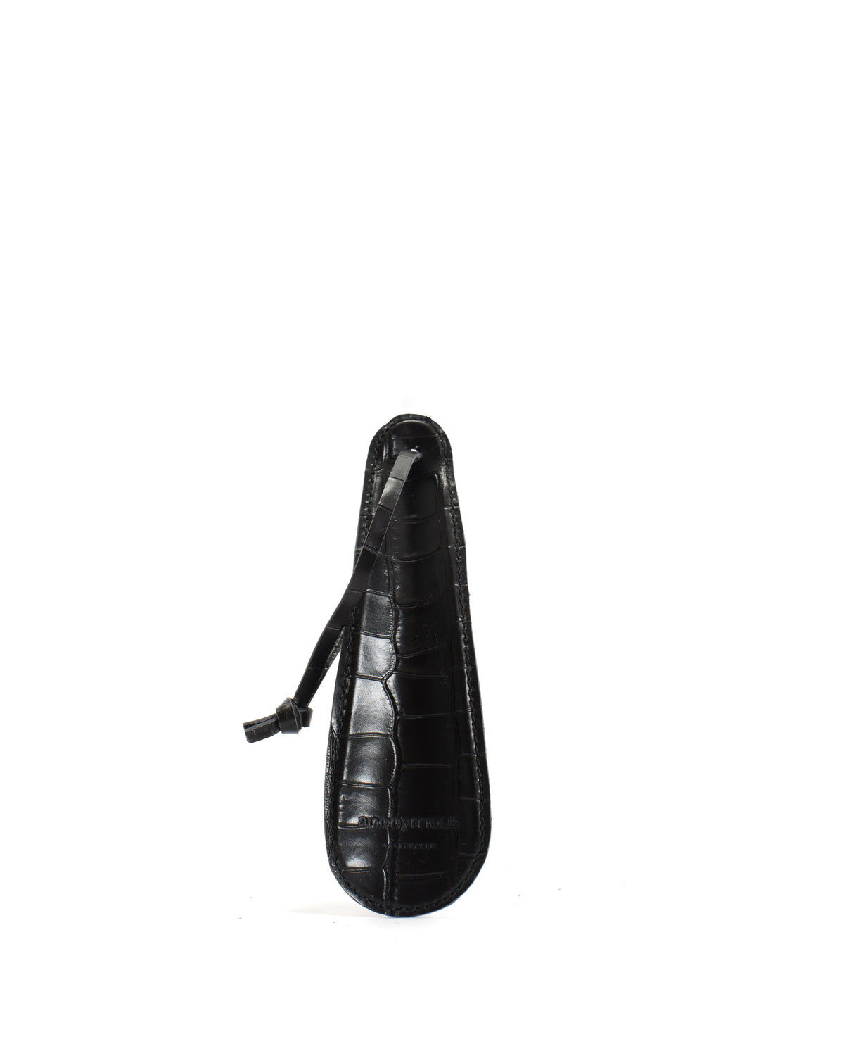 Shoehorn Croco calf Black