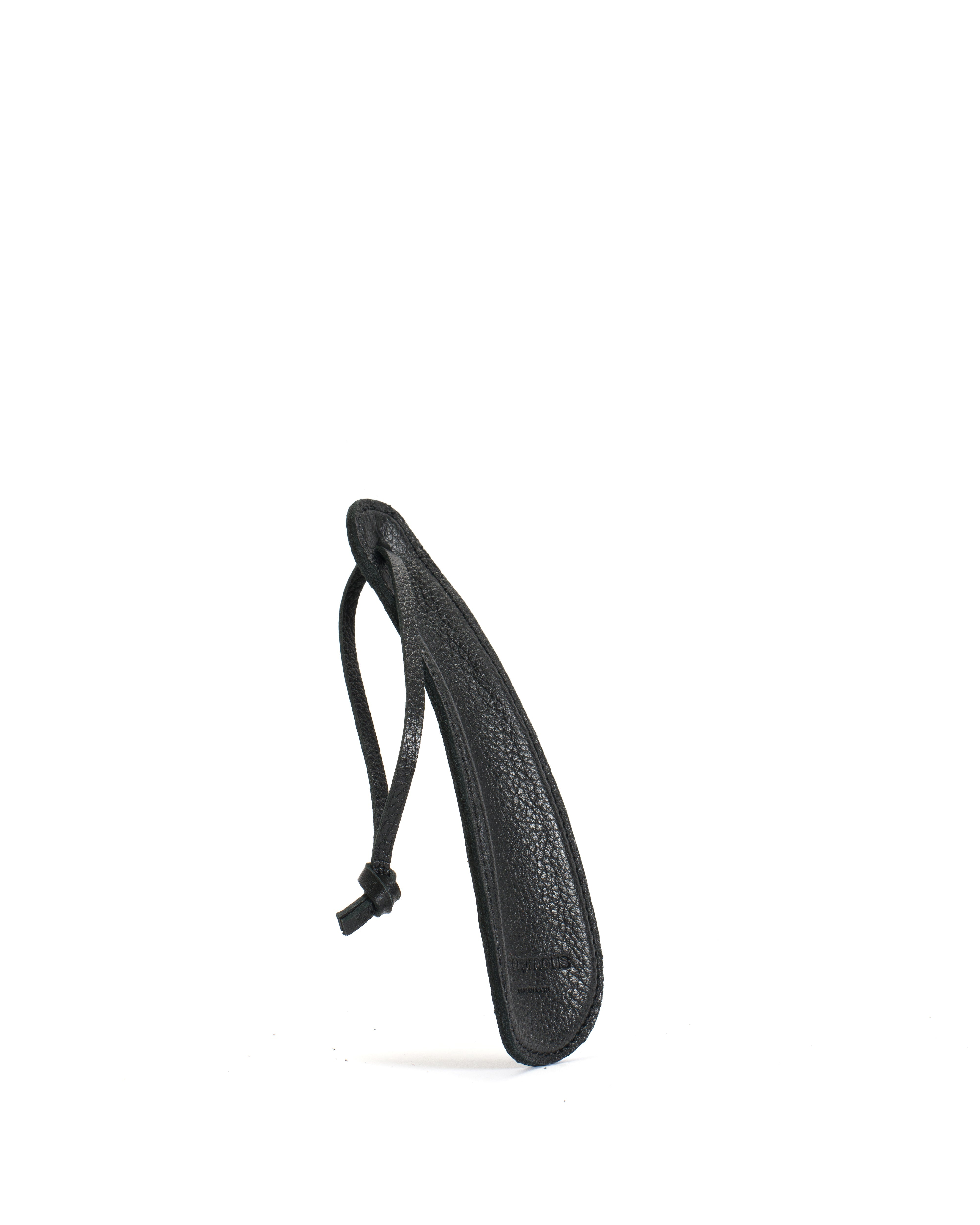 Shoehorn Grained soft calf Black