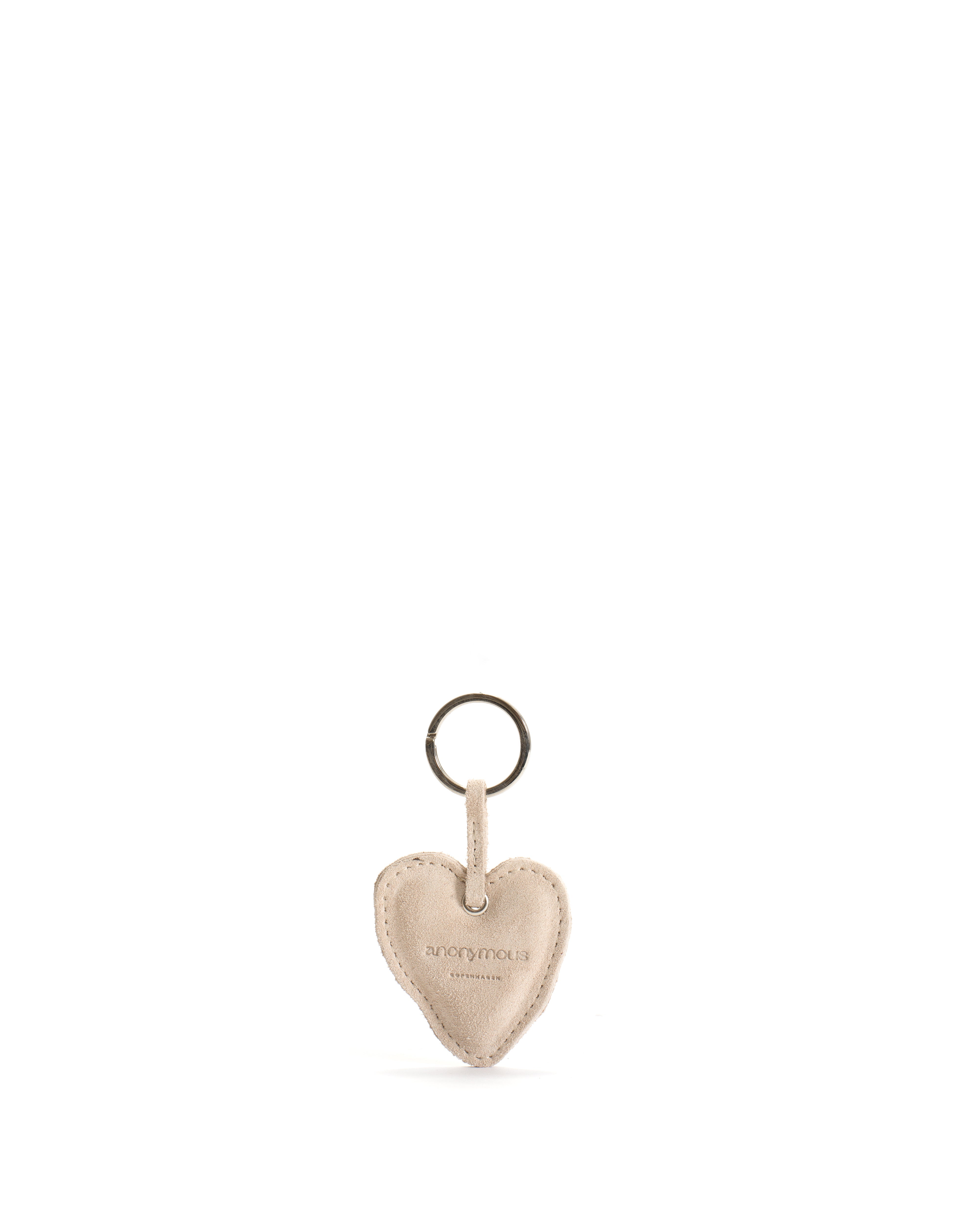 Keyring Calf suede Vanilla cream