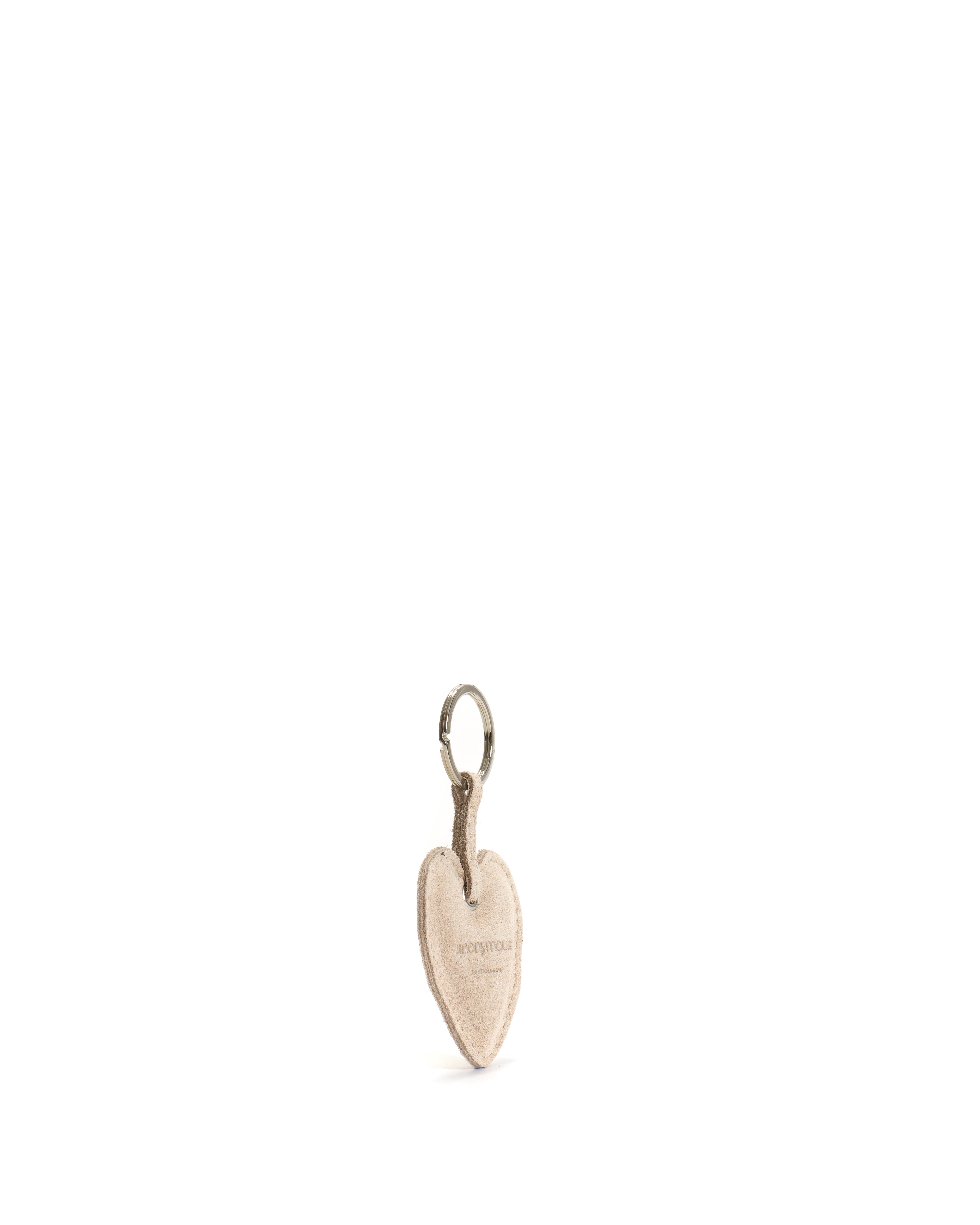 Keyring Calf suede Vanilla cream
