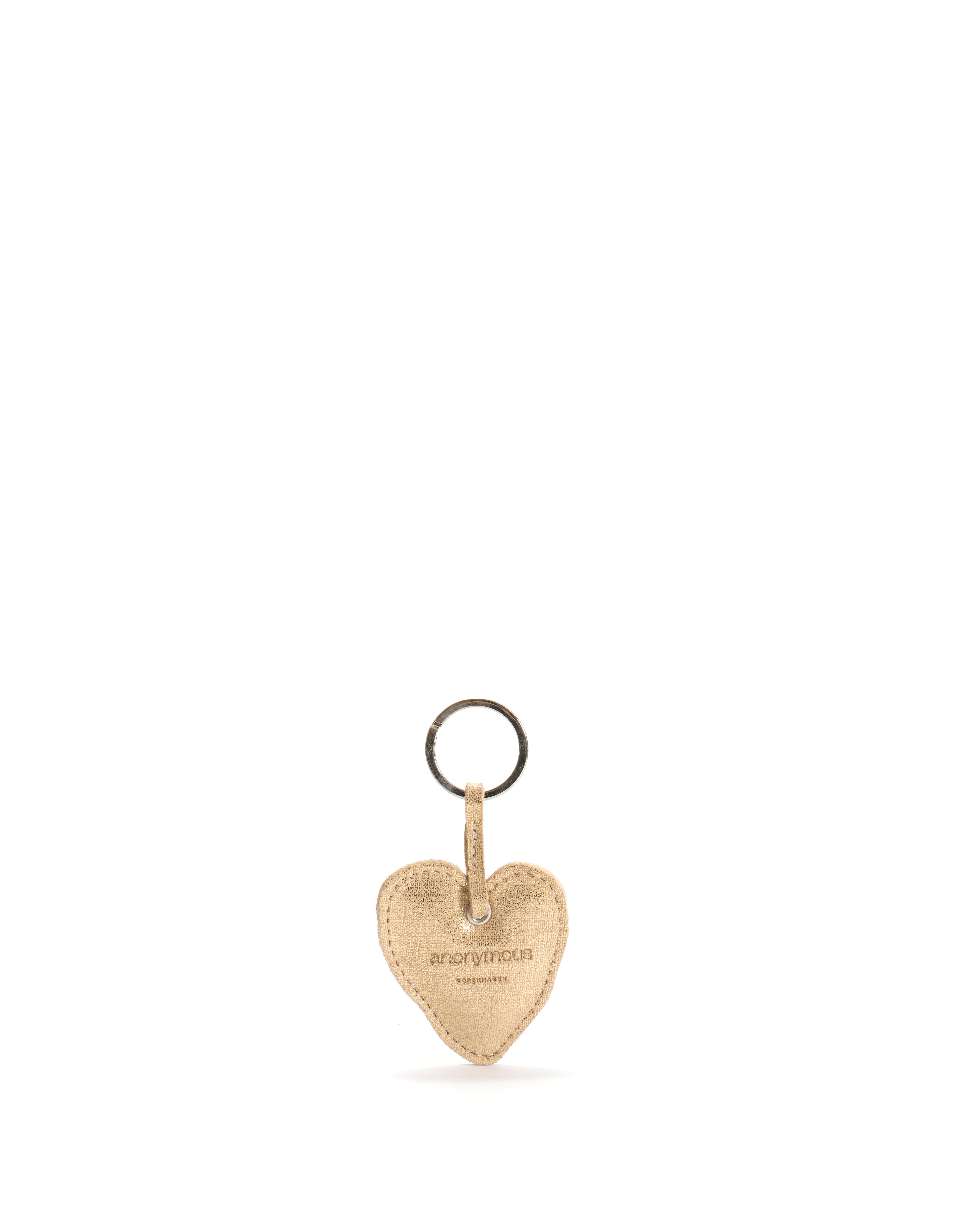 Keyring Linen metallic goat Gold