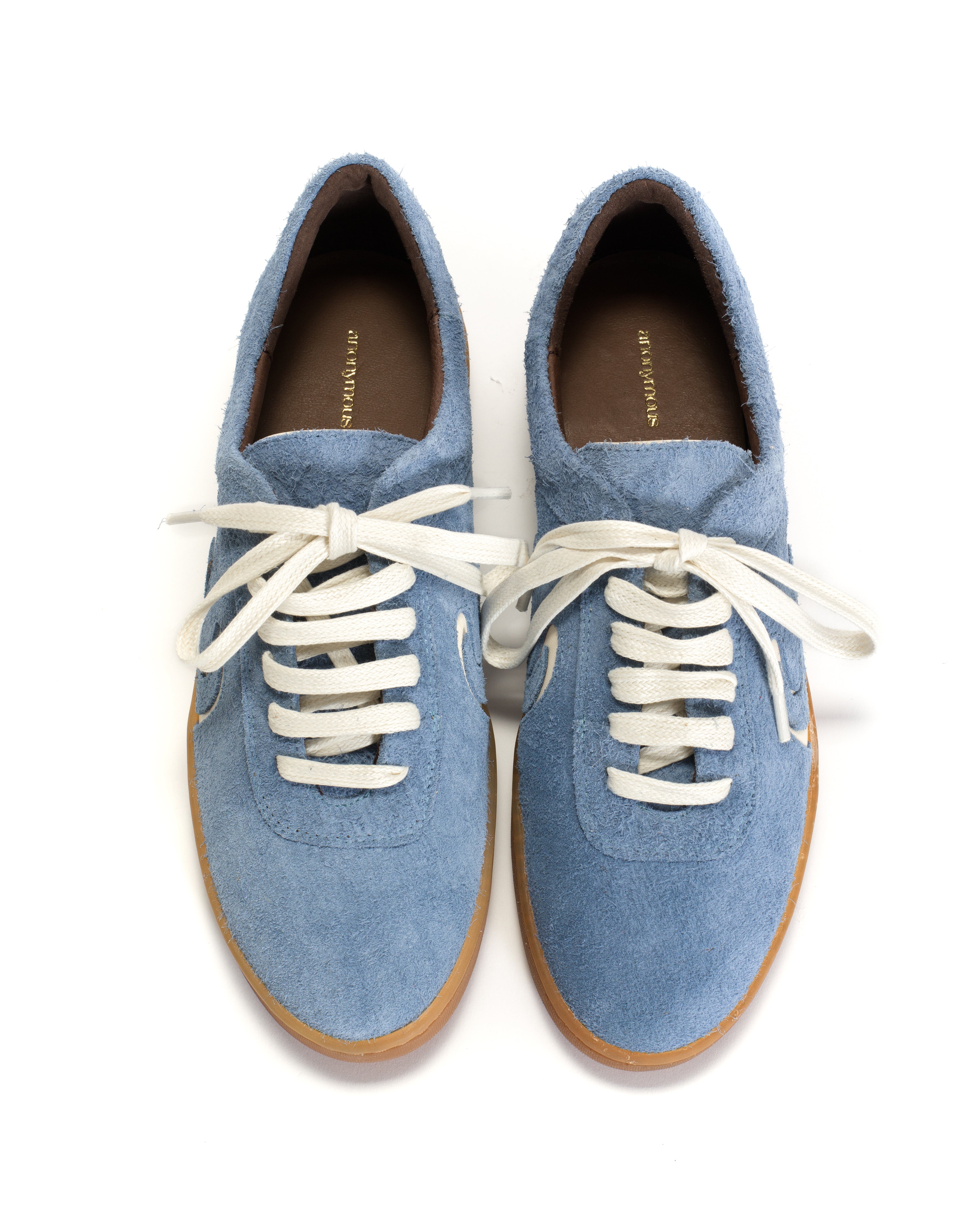 Blaire hevea Plushed calf suede Lichen blue