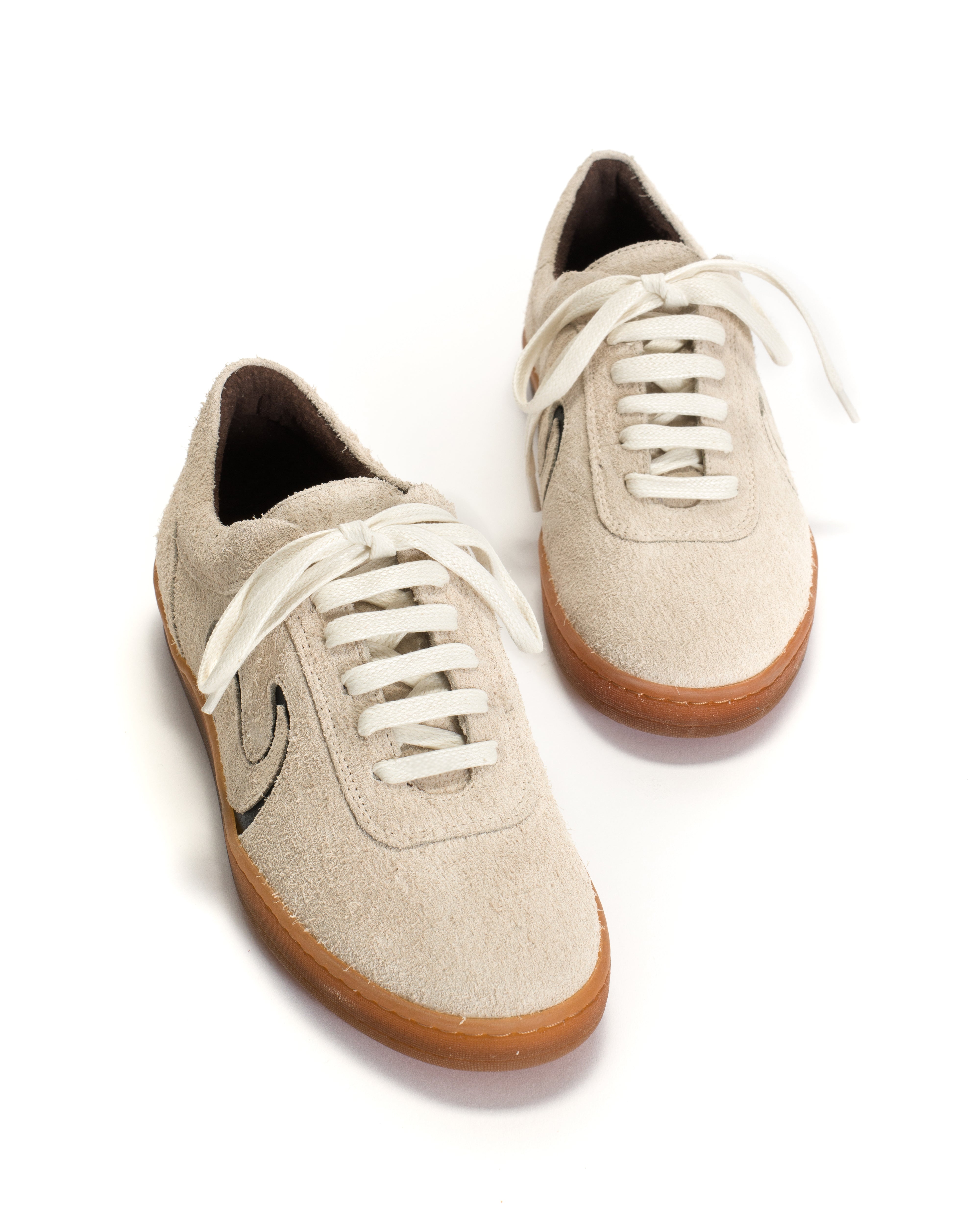 Blaire hevea Plushed calf suede Vanilla cream
