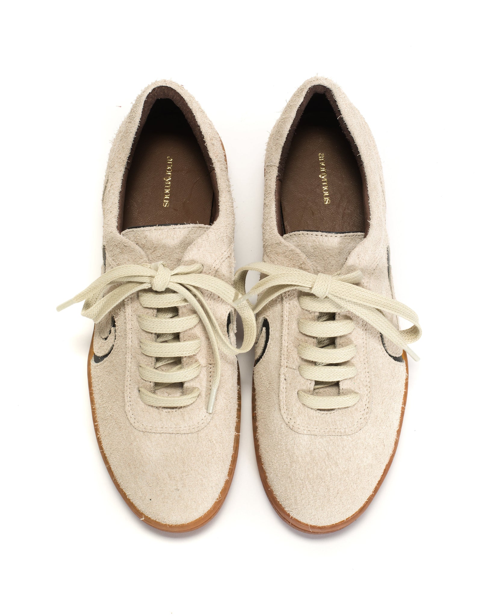 Blaire hevea Plushed calf suede Vanilla cream - Anonymous Copenhagen