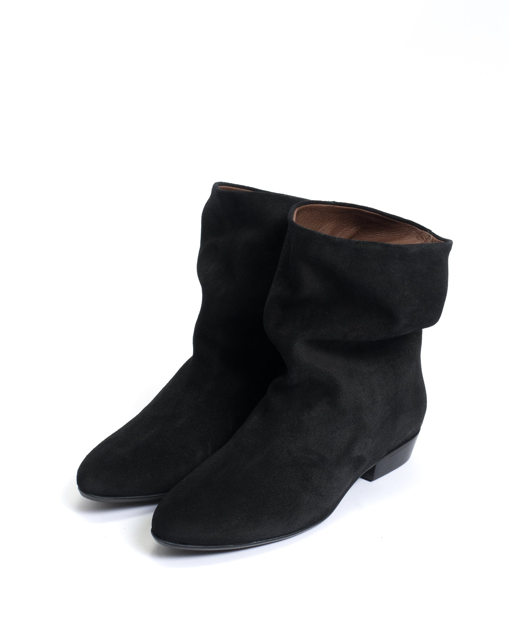 Vully 20 flat Calf suede Black - Anonymous Copenhagen