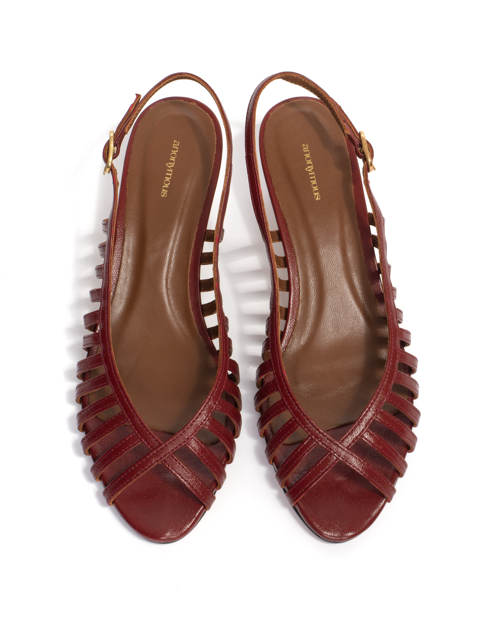 Carminho 40 stiletto Shiny lamb Pomegranate