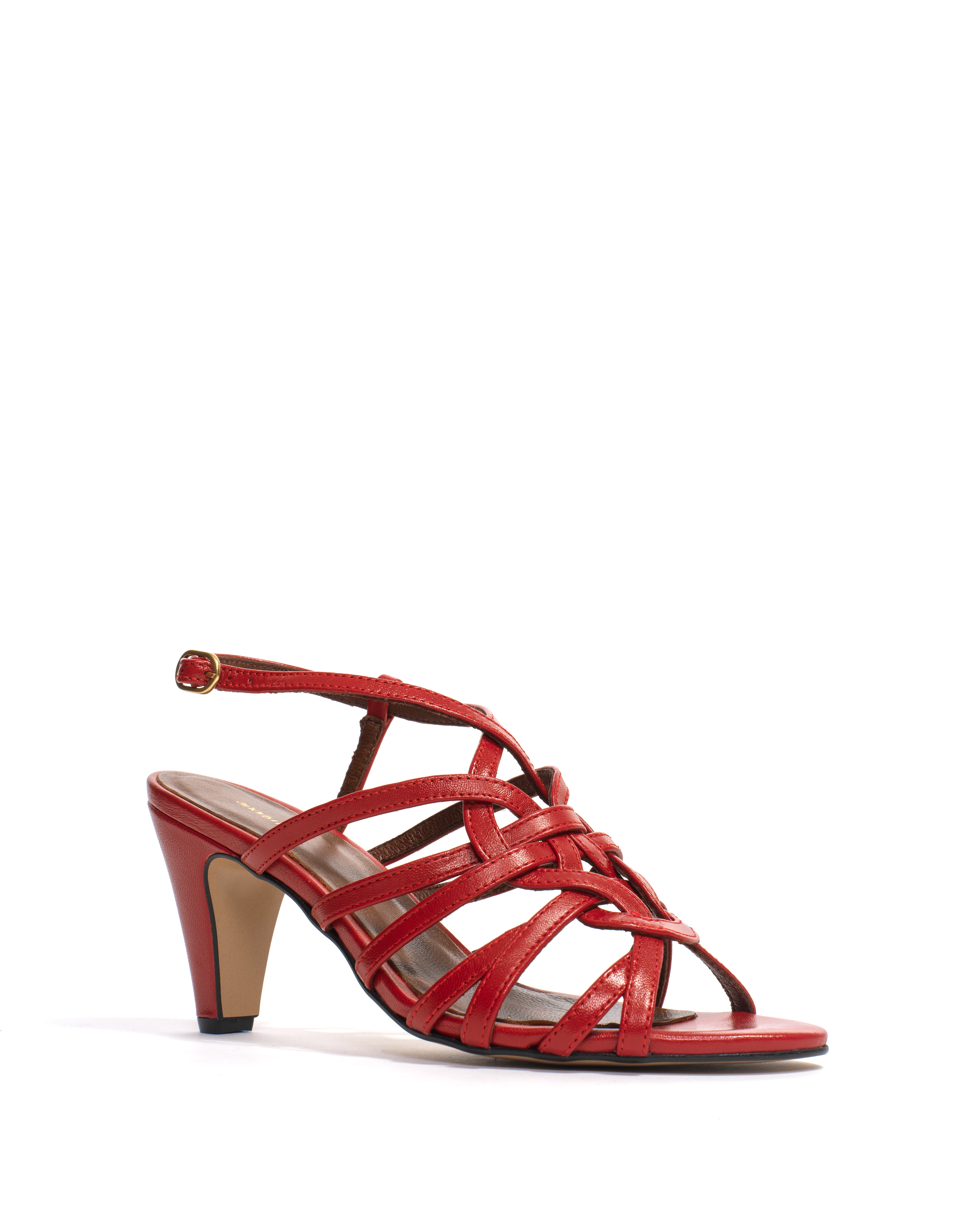 Vickey 75 Shiny lamb Ruby red
