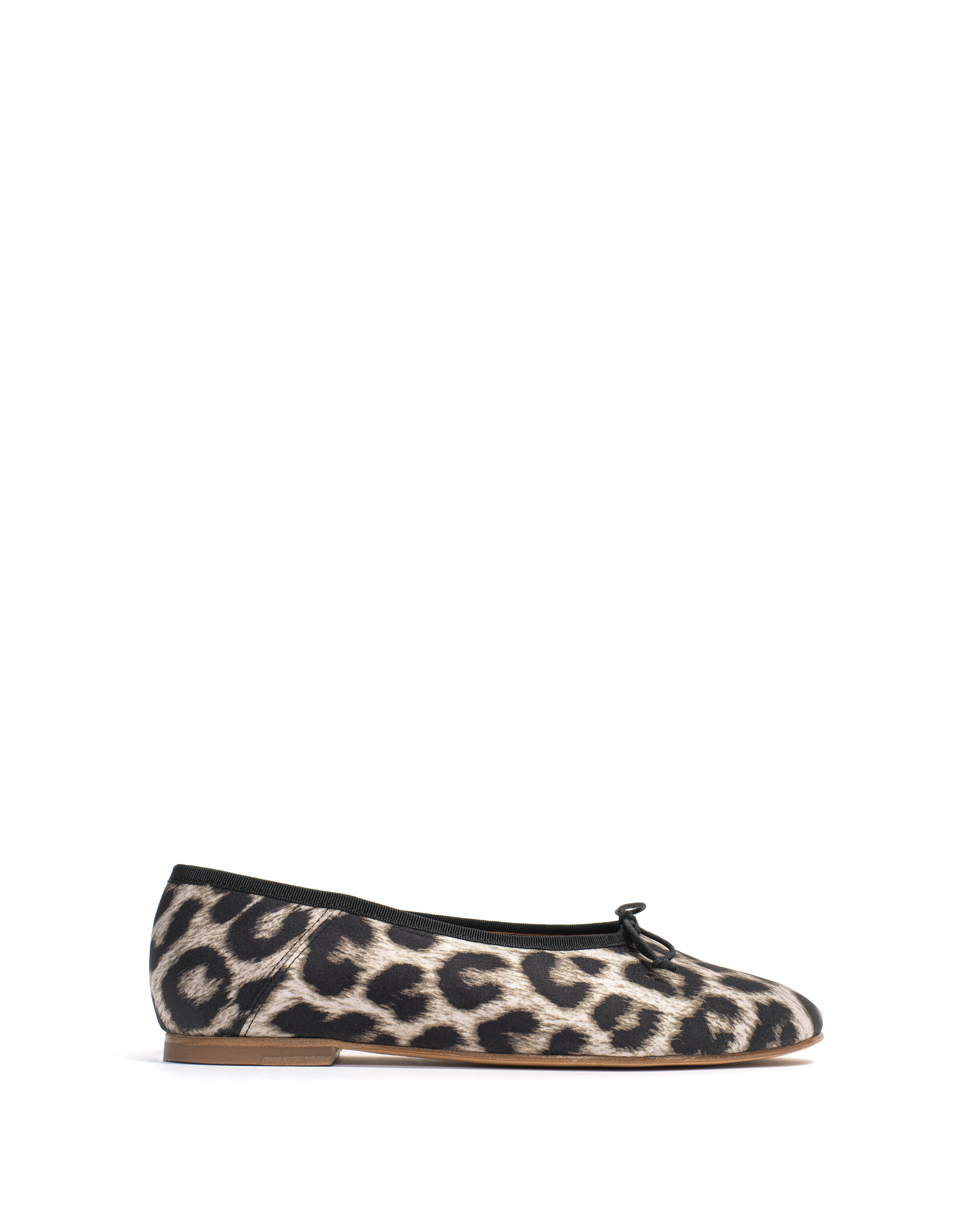Sacha Satin print Snow leopard
