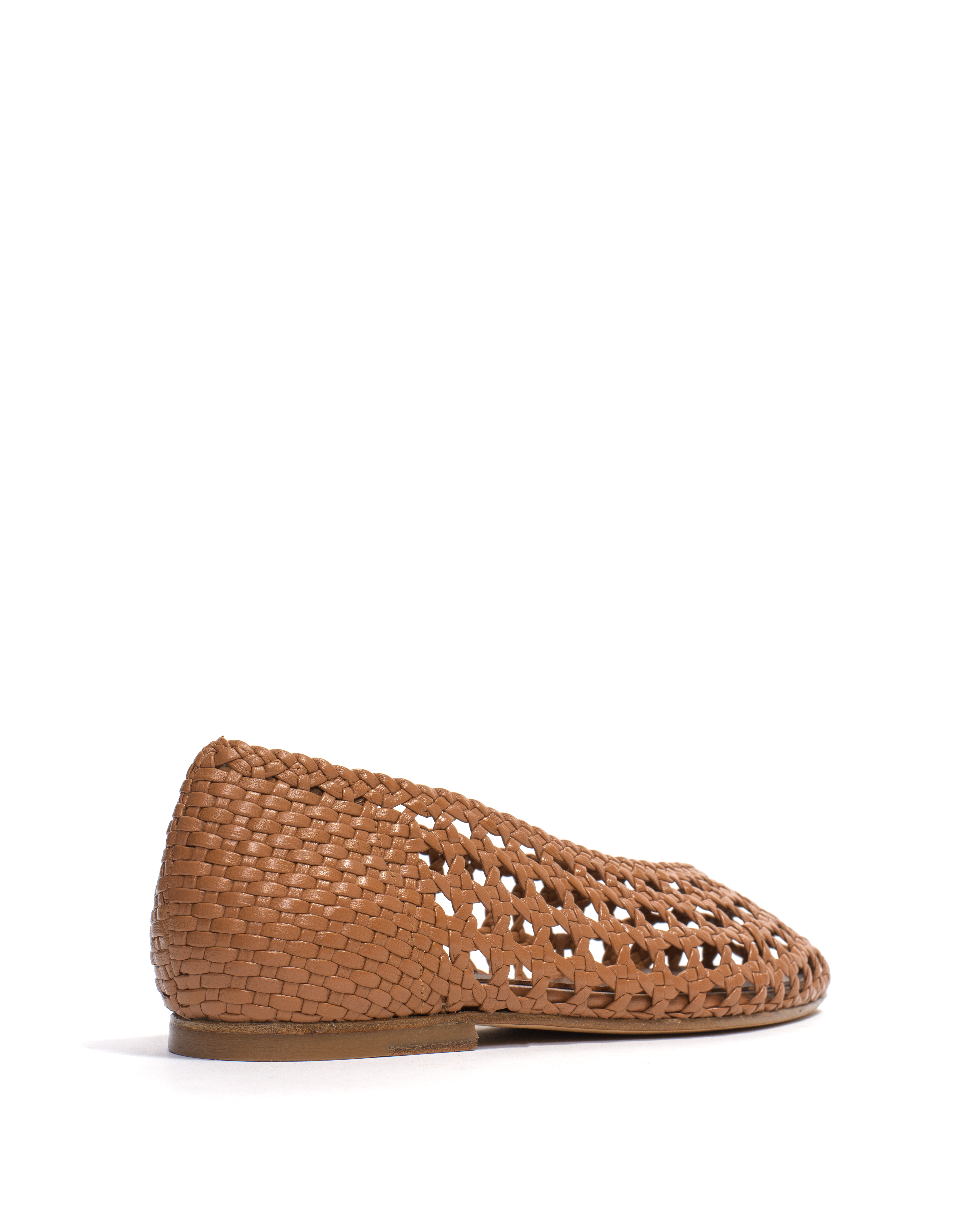 Sessi 10 hand-braided Hand-braided leather Caramel