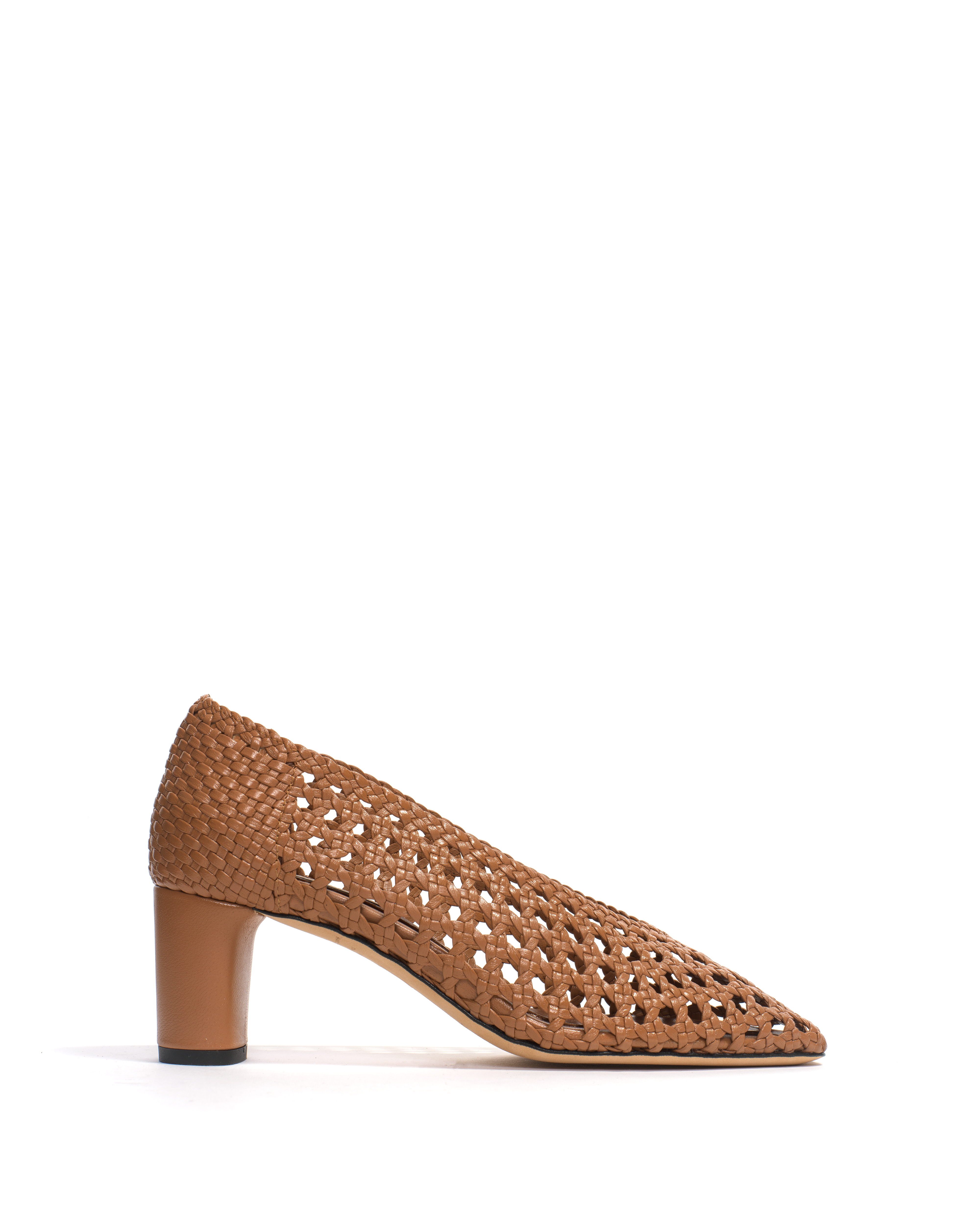 Sessi 60 hand-braided Hand-braided leather Caramel