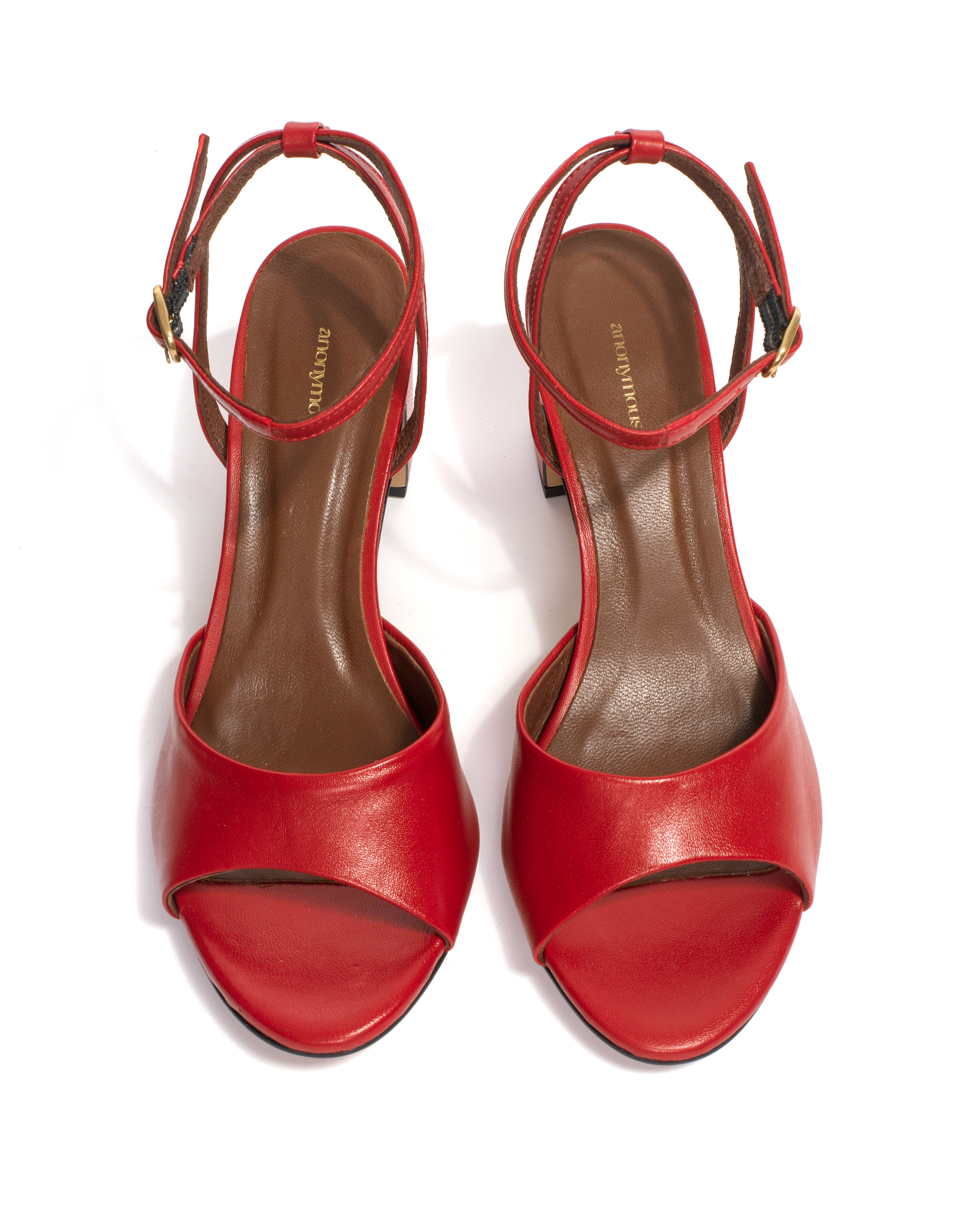 Jolie Shiny lamb Ruby red - Anonymous Copenhagen