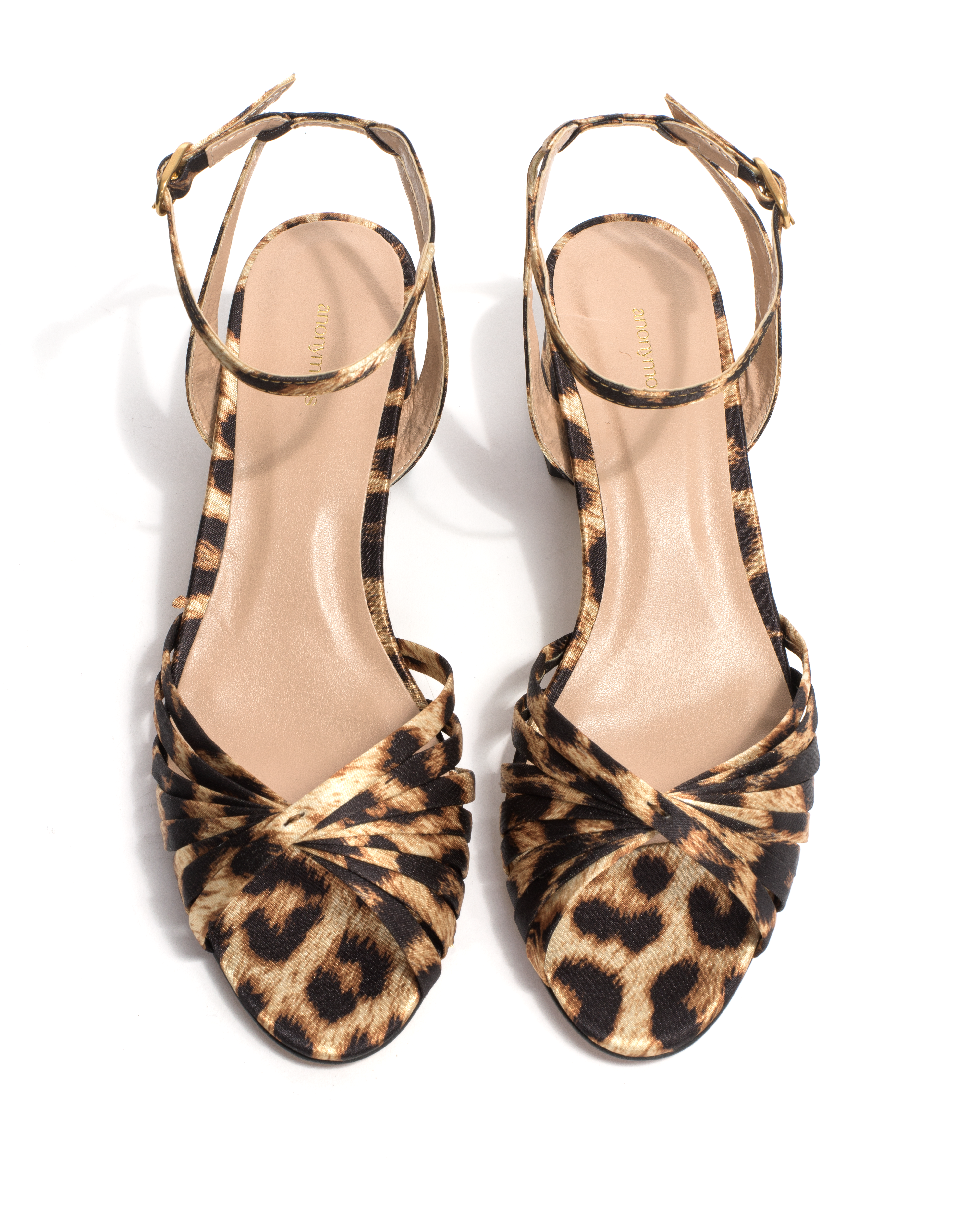 Margriet Satin print vegan Leopard