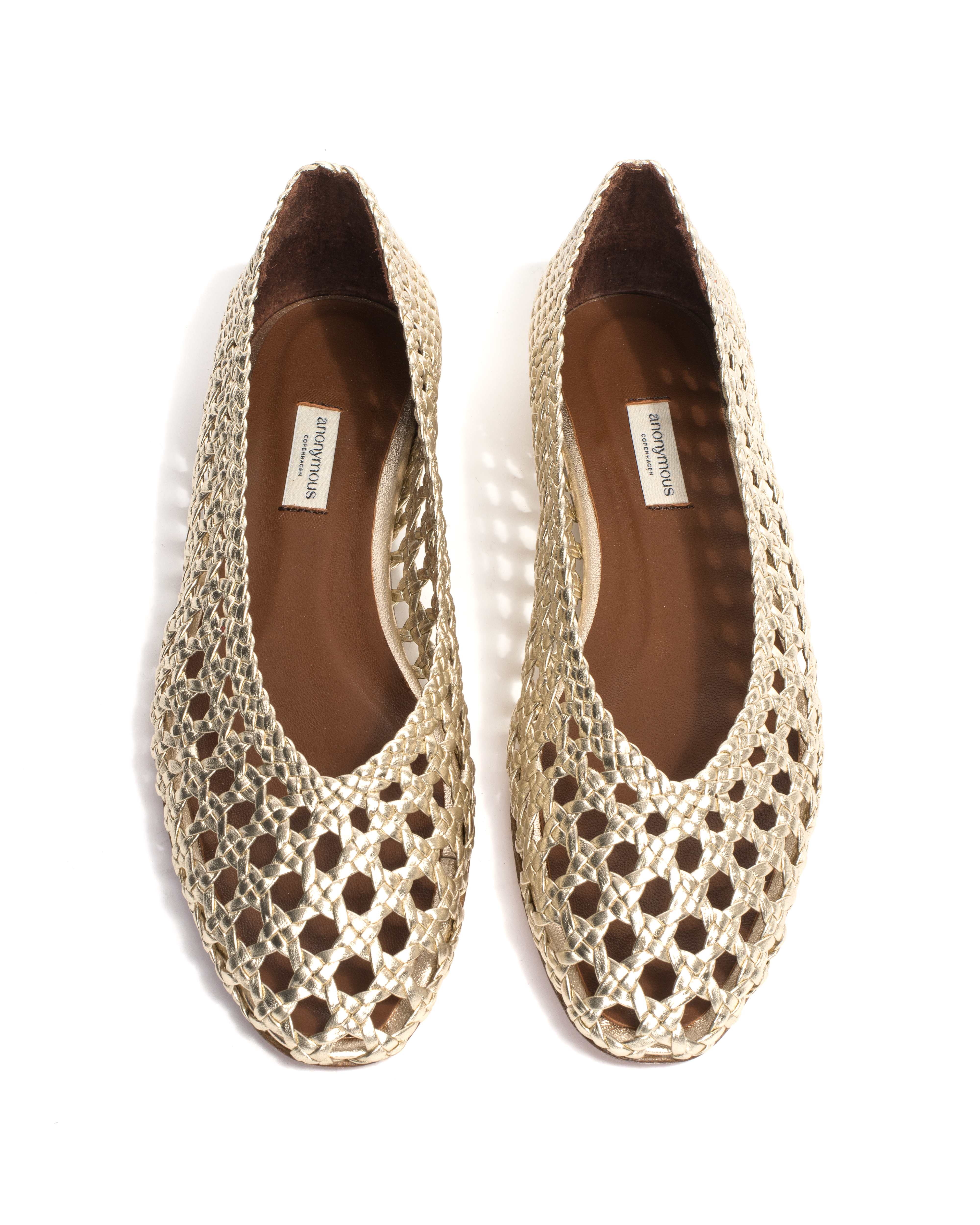 Sessi 10 Hand-braided leather Champagne