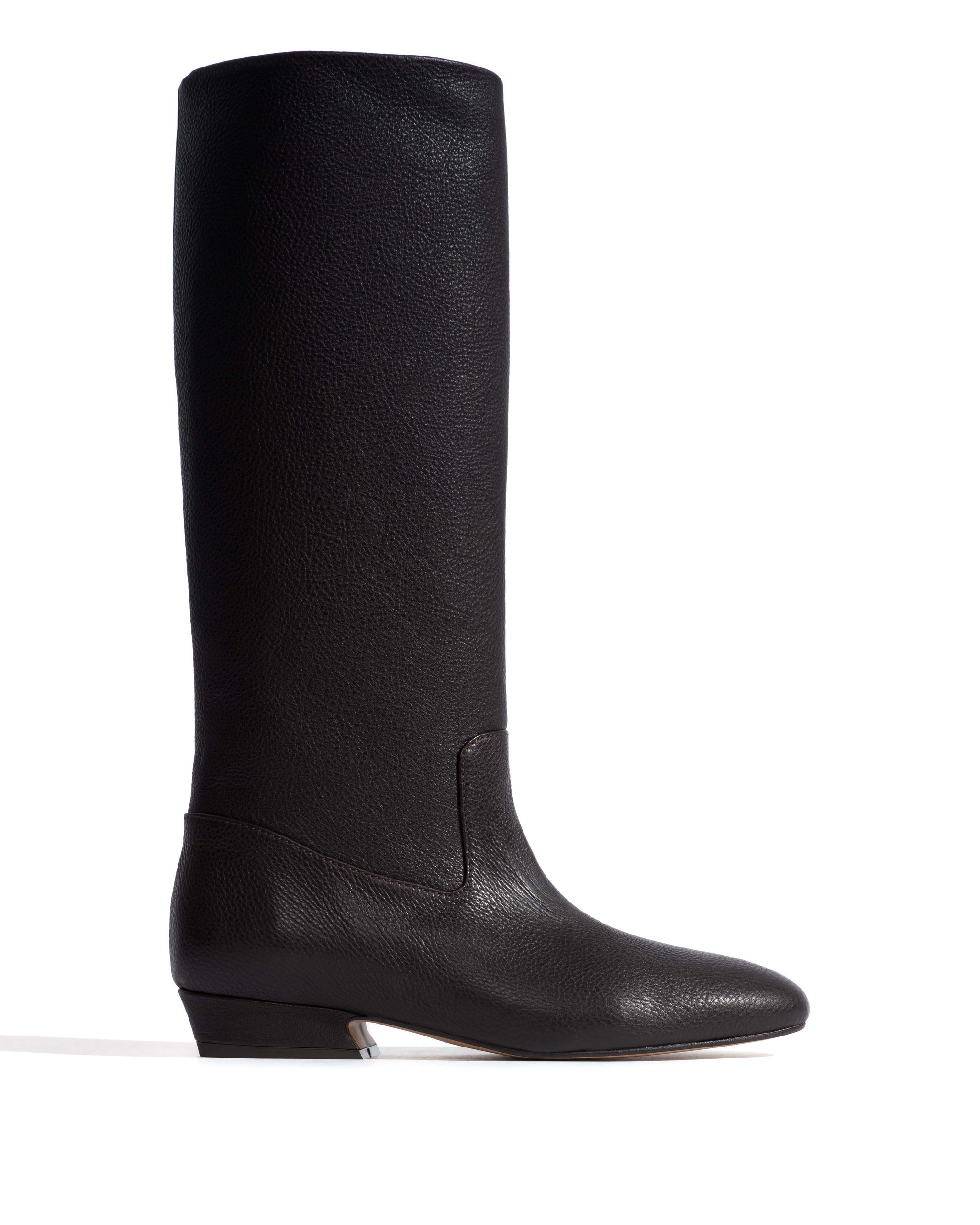 Trina 25 Natural grain soft calf Espresso brown