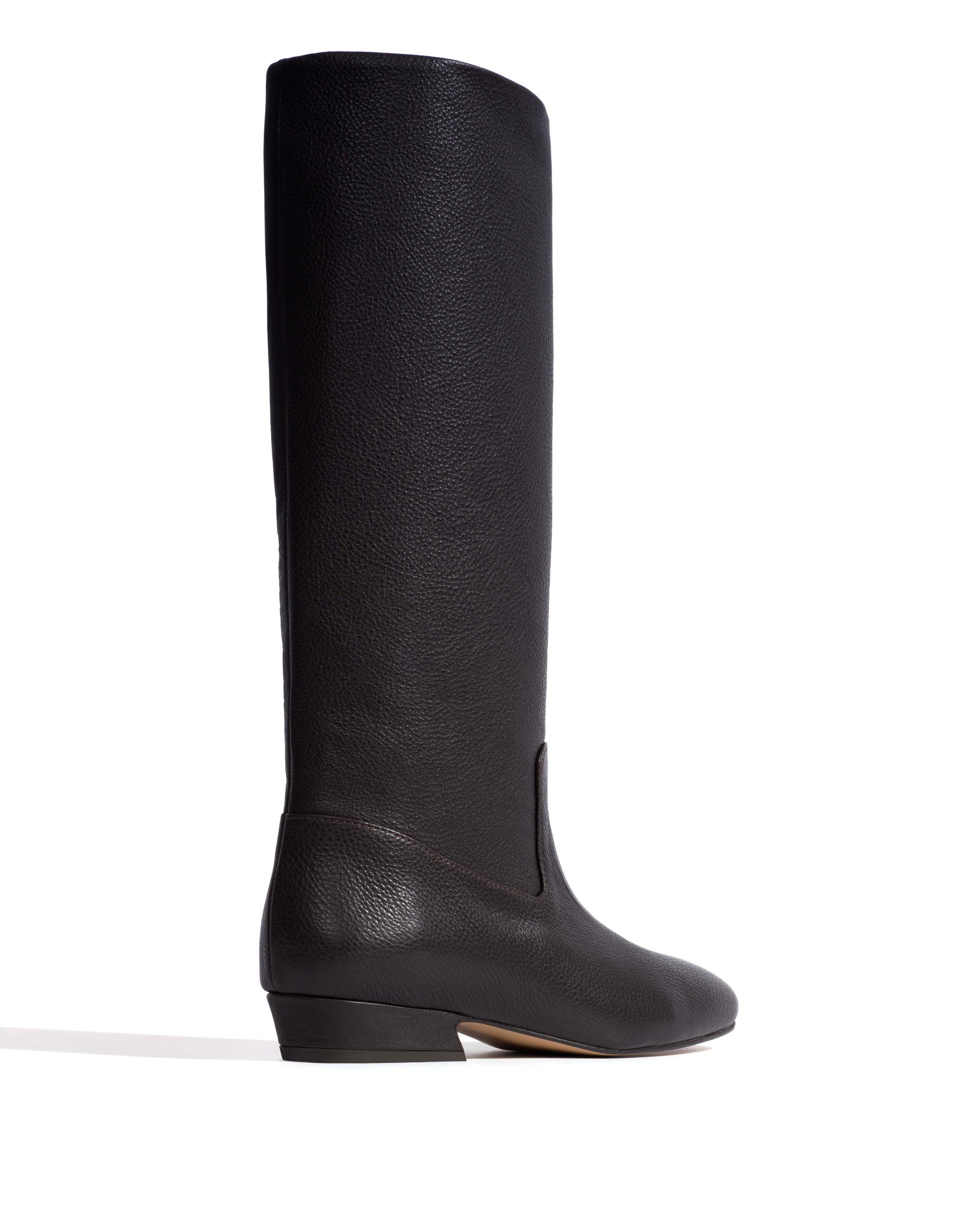 Trina 25 Natural grain soft calf Espresso brown