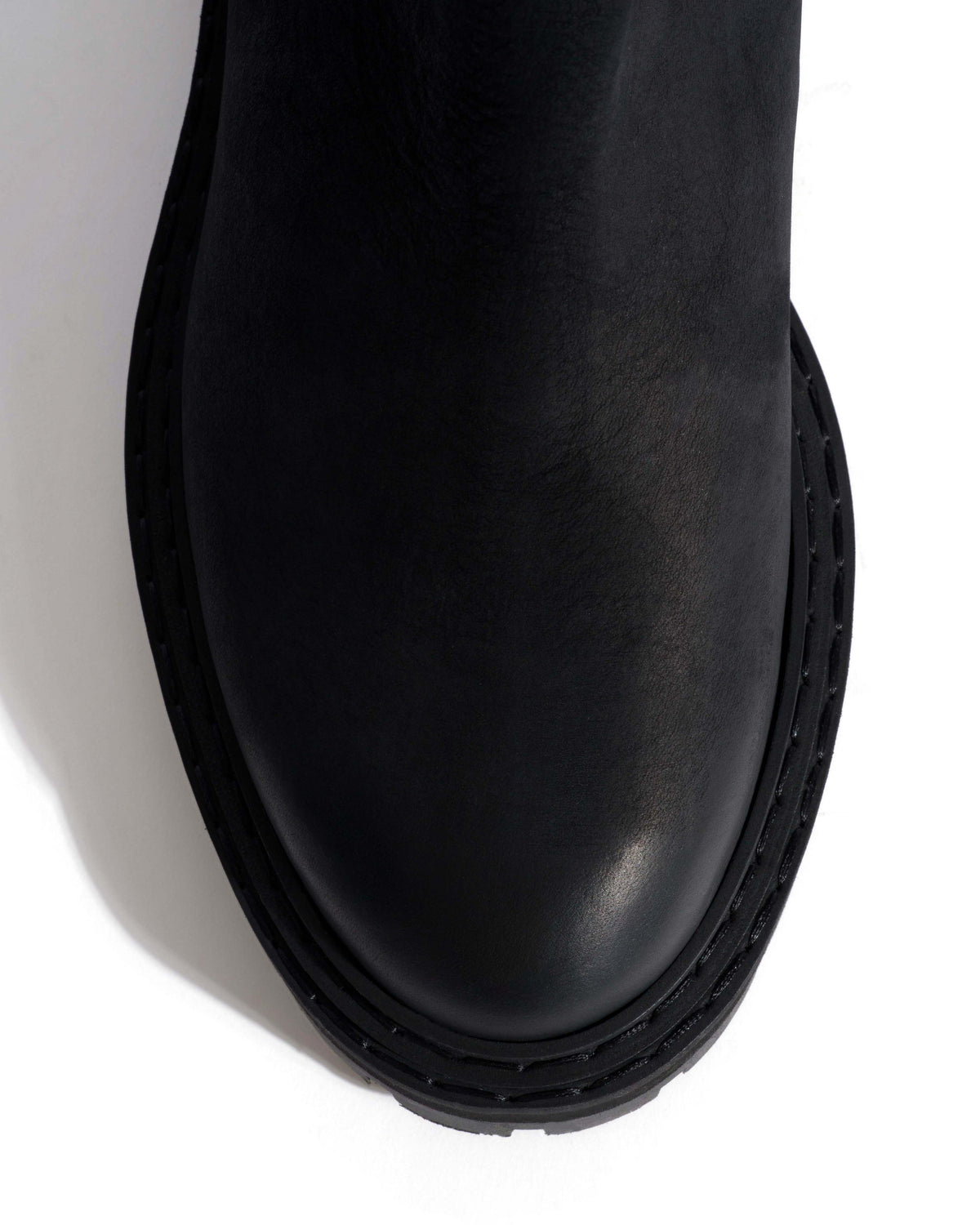 Haily high cut Soft nubuck calf Black