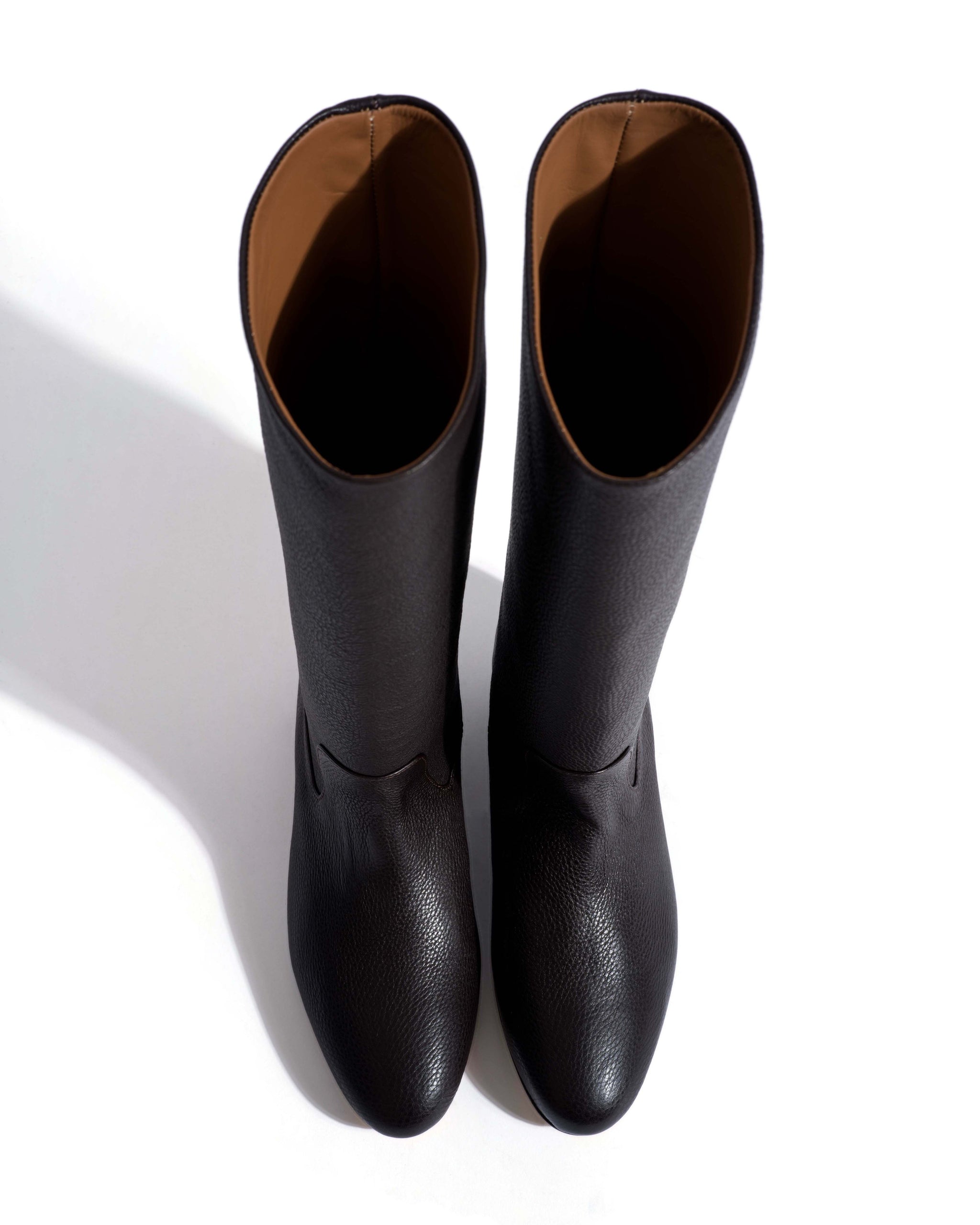 Trina 25 Natural grain soft calf Espresso brown