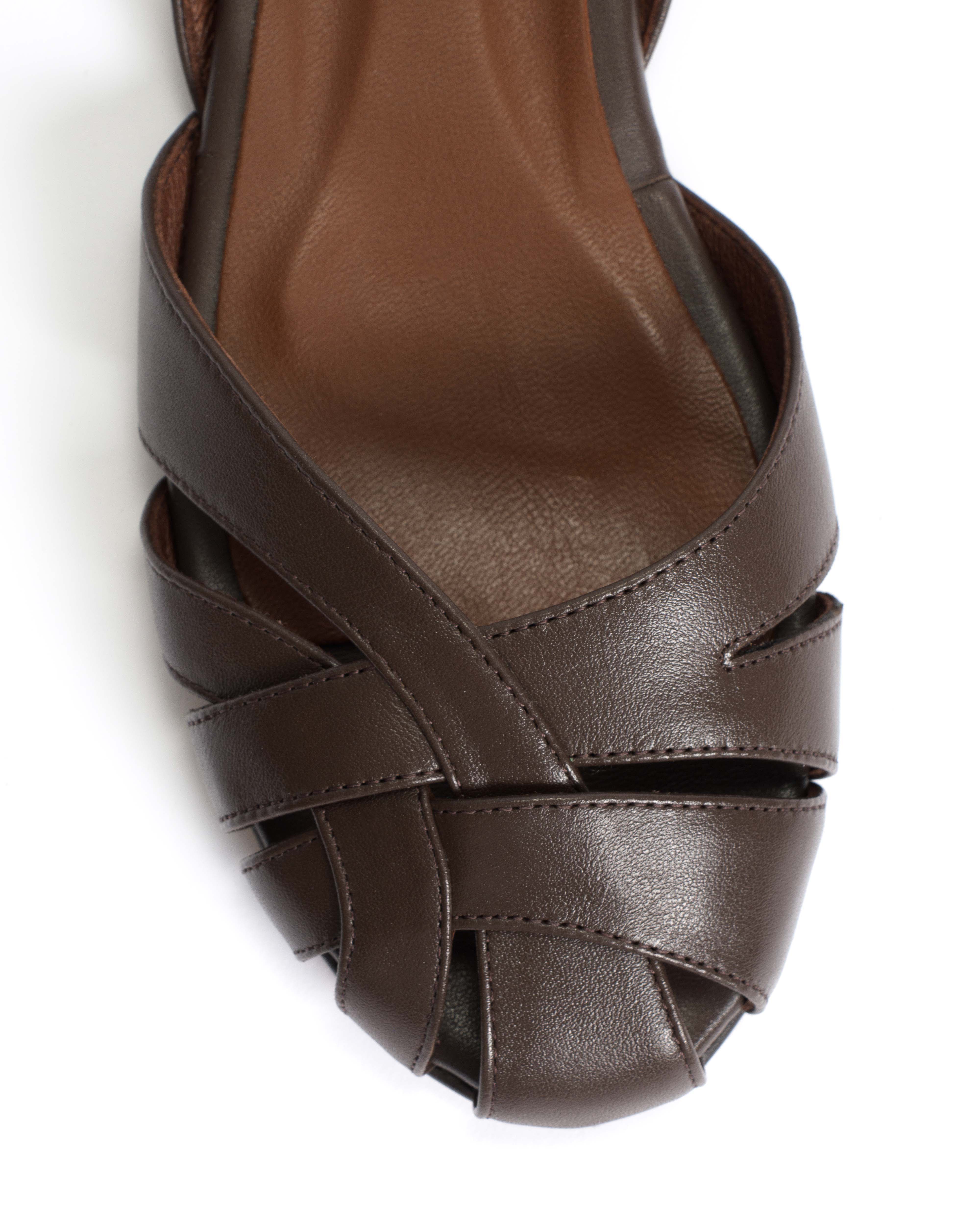 Banie 20 Soft calf Dark taupe