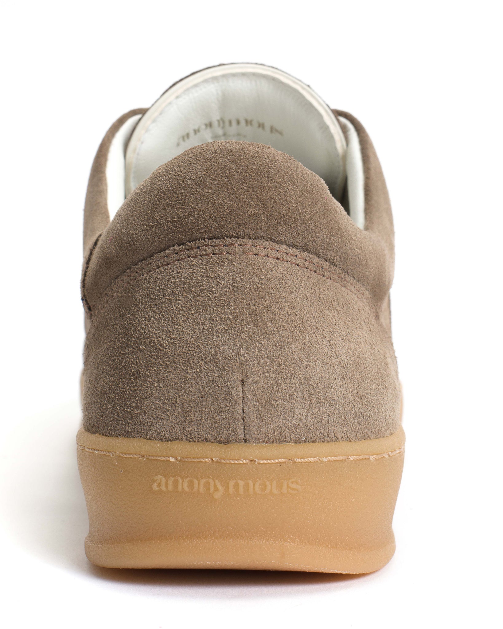 Blaire Calf suede & polished soft calf Mushroom & sand white