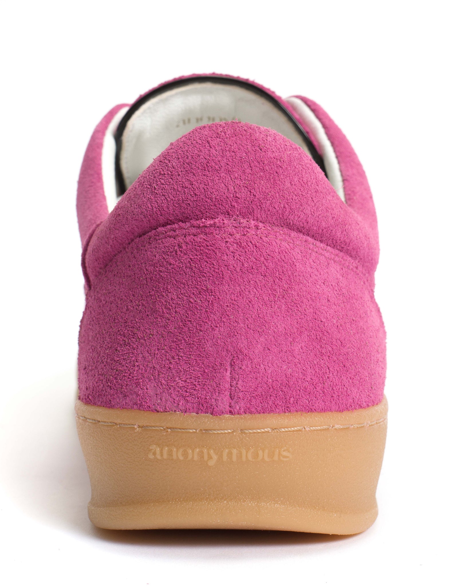 Blaire Calf suede & polished soft calf Raspberry sorbet & black