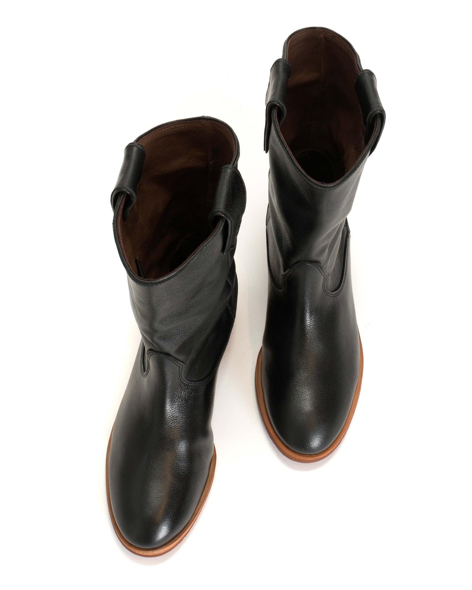 Claudia Grained soft calf Black - Anonymous Copenhagen