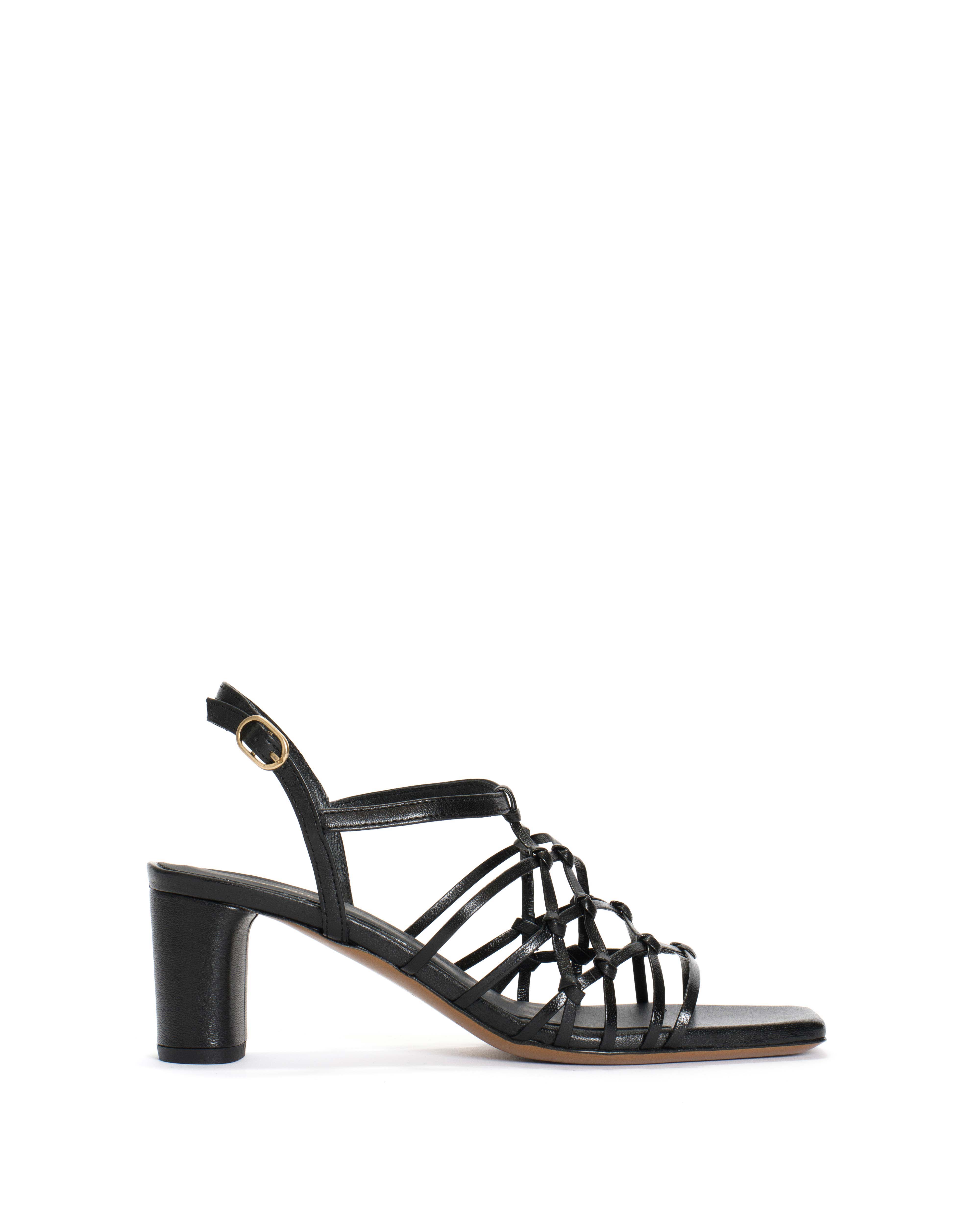Coco 60 Hand-braided leather Black