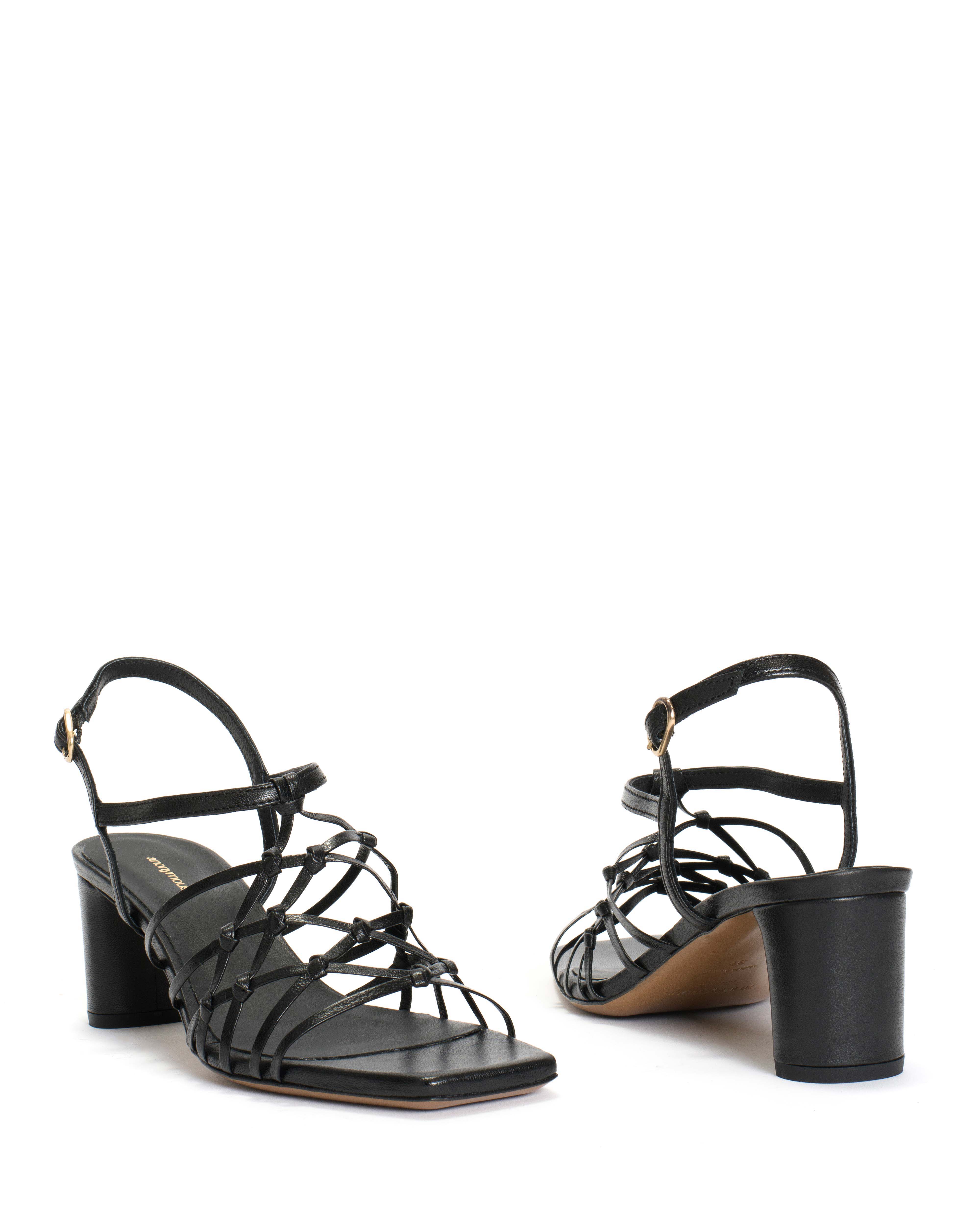 Coco 60 Hand-braided leather Black
