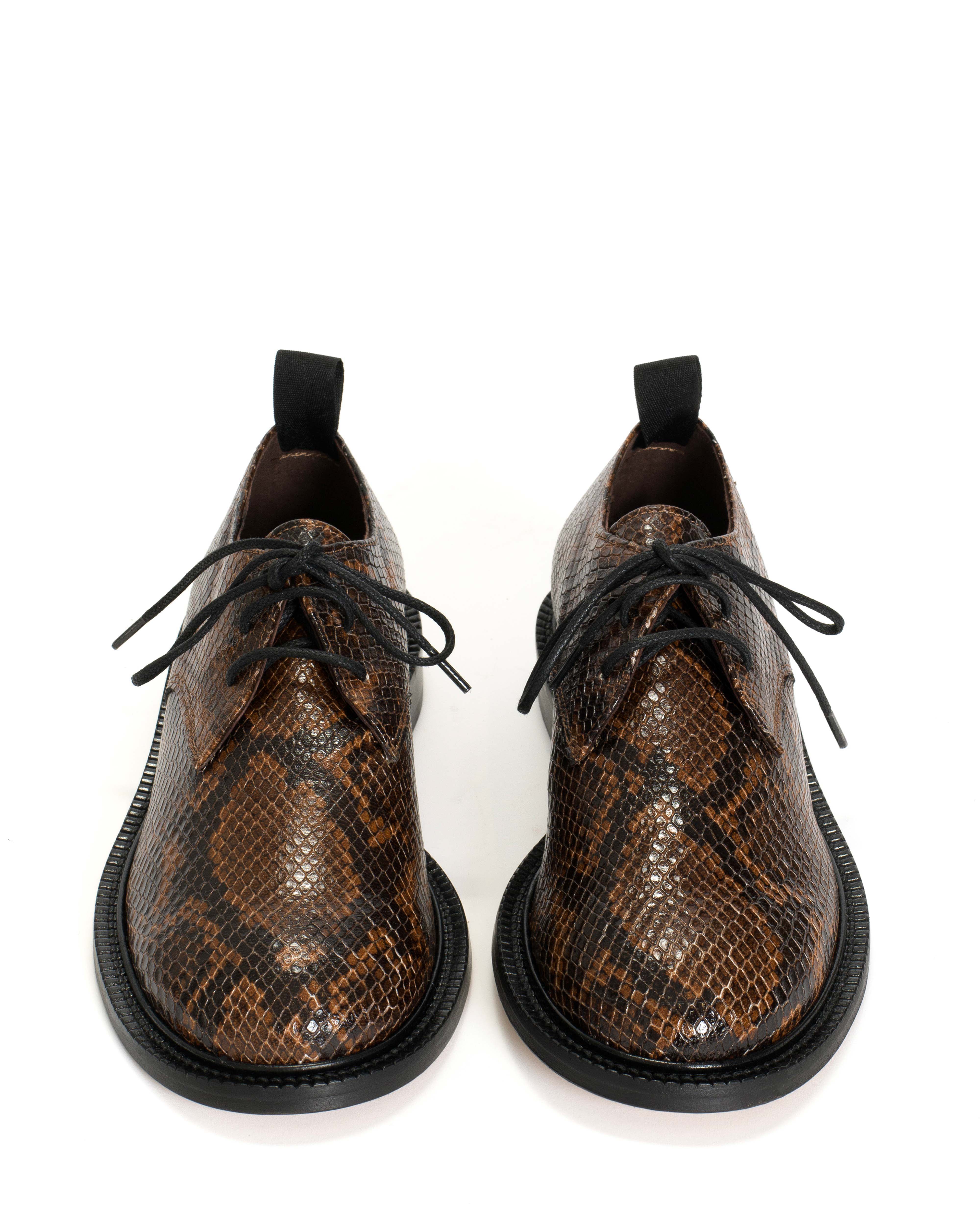 Derb Snake calf Hazelnut