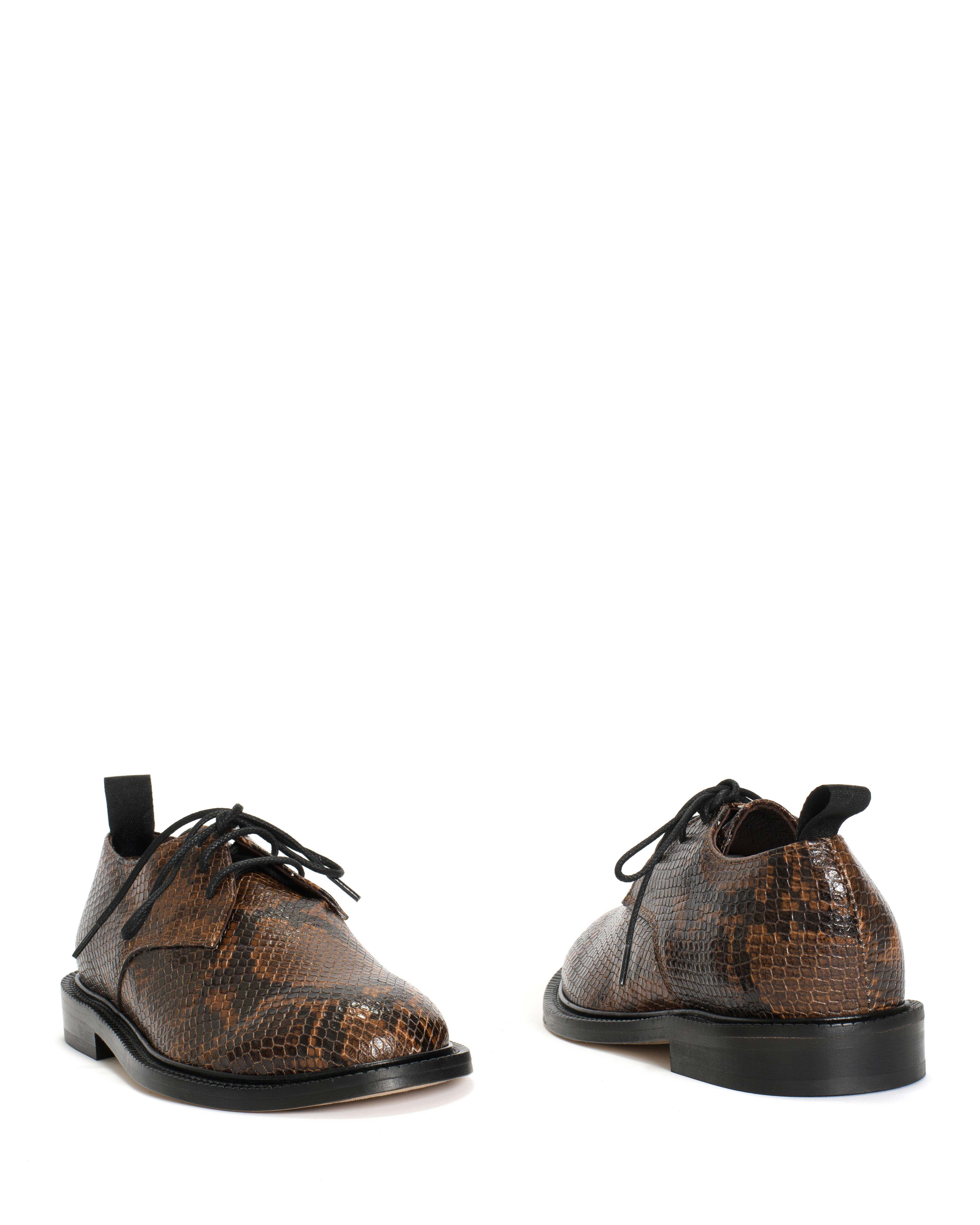 Derb Snake calf Hazelnut