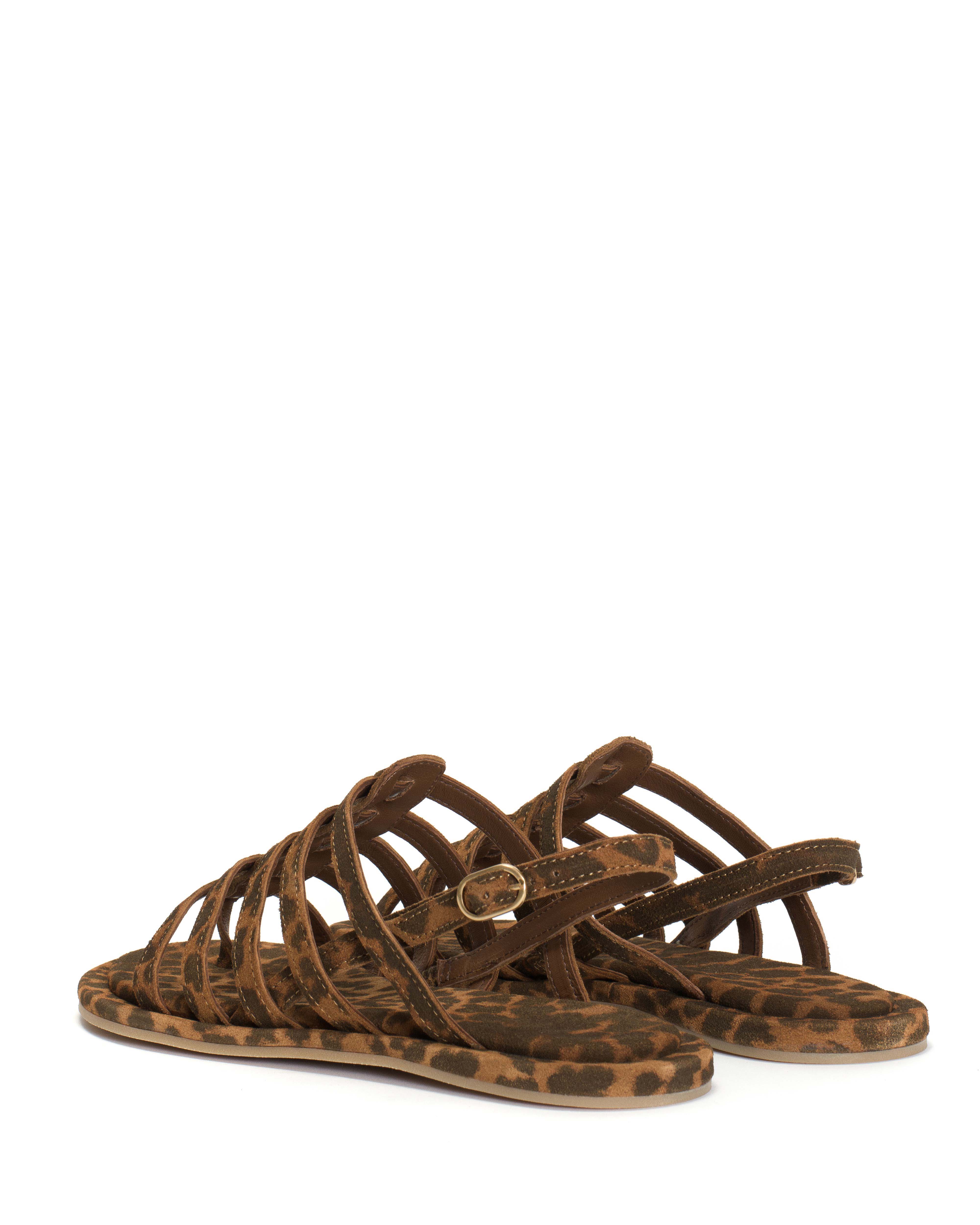 Els 10 covered Calf suede print Leopard