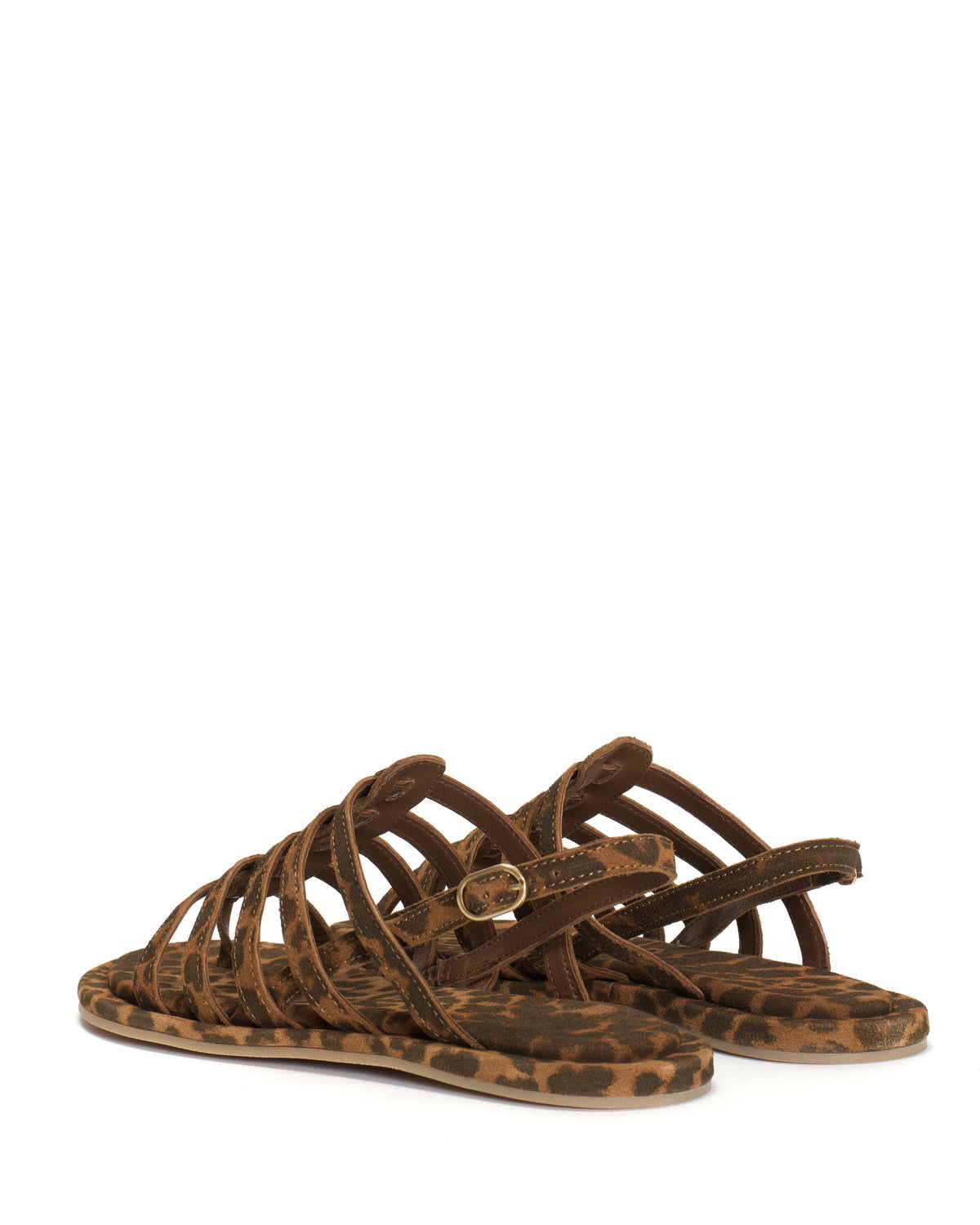 Els 10 covered Calf suede print Leopard