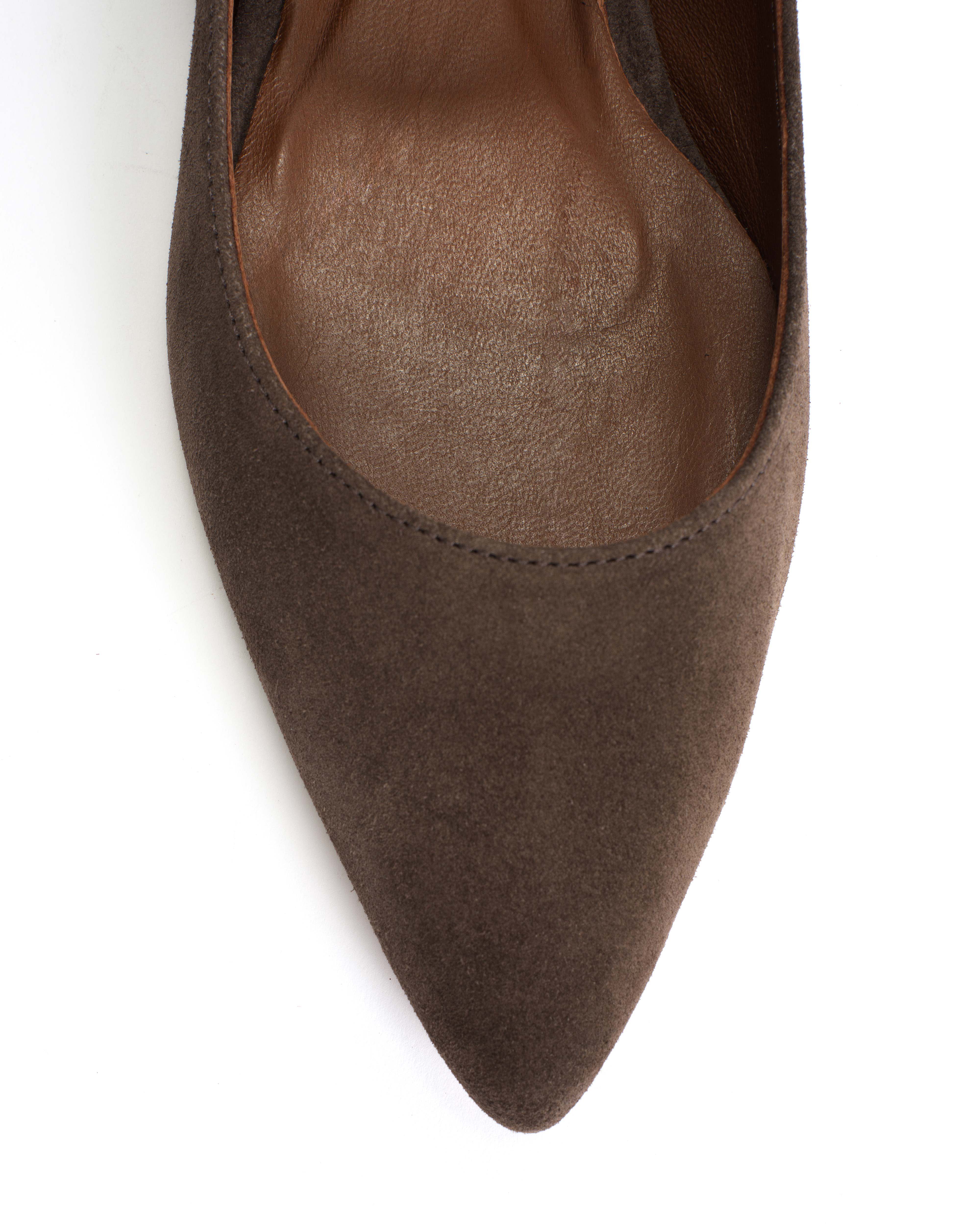 Fifi Calf suede Coffee brown