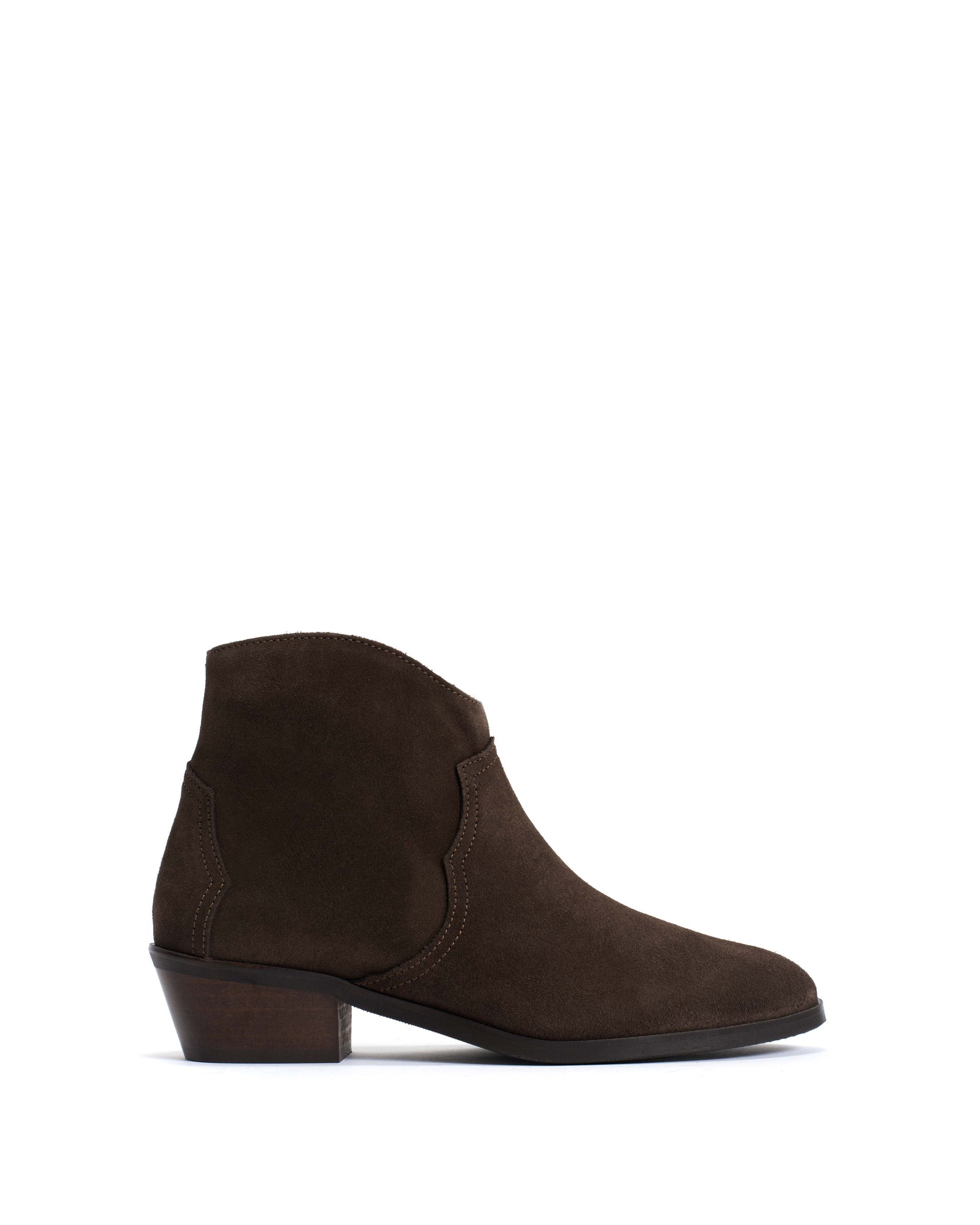 Fiona 35 Calf Suede Coffee brown - Anonymous Copenhagen