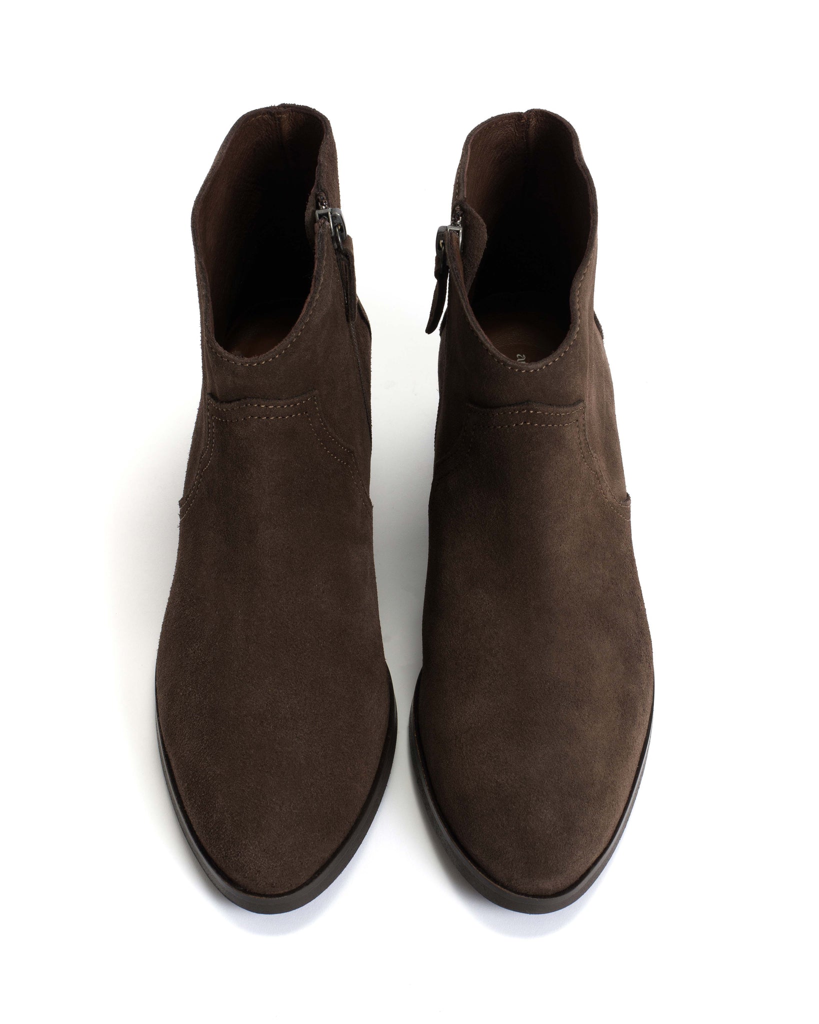 Fiona 35 Calf Suede Coffee brown - Anonymous Copenhagen