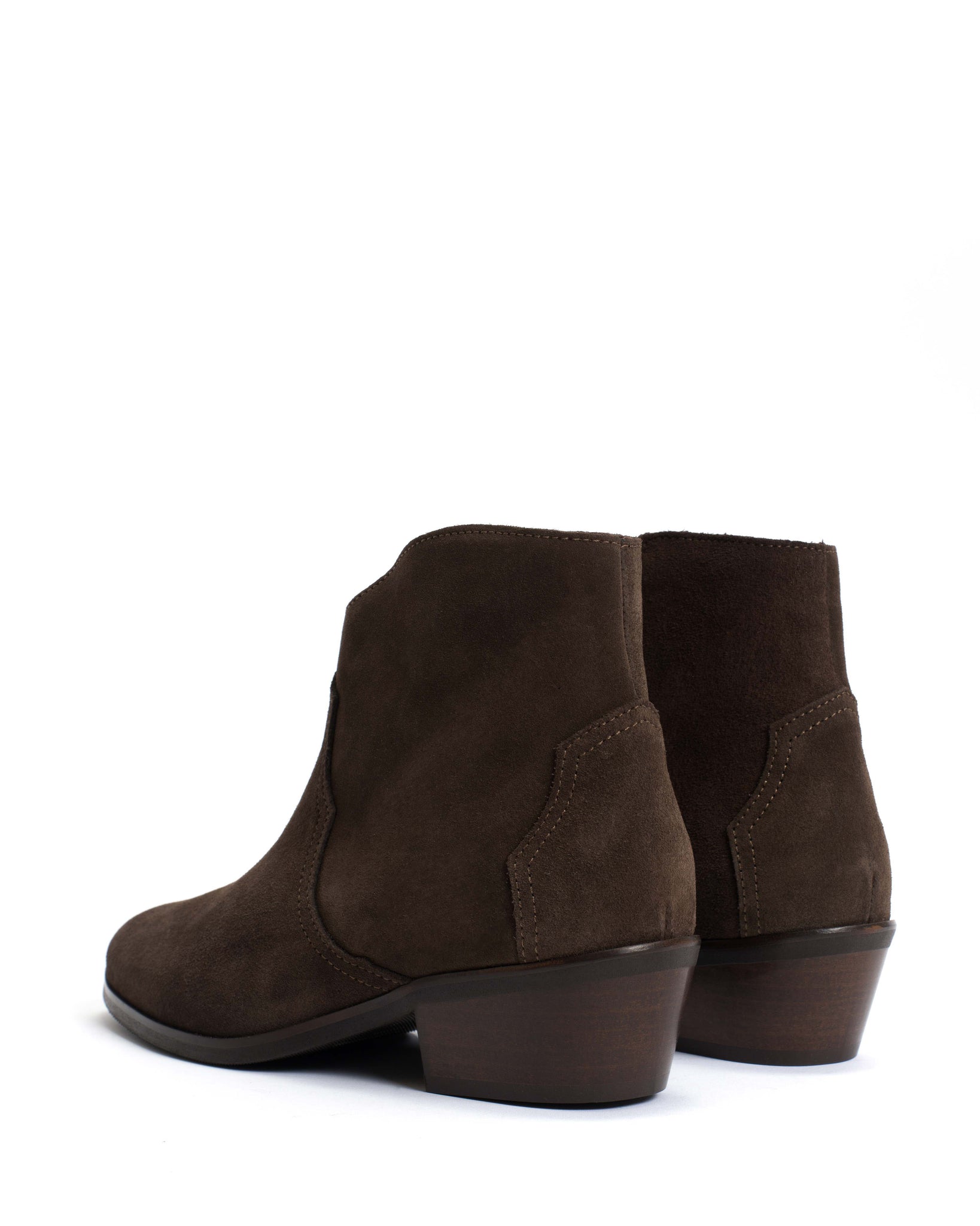 Fiona 35 Calf Suede Coffee brown - Anonymous Copenhagen