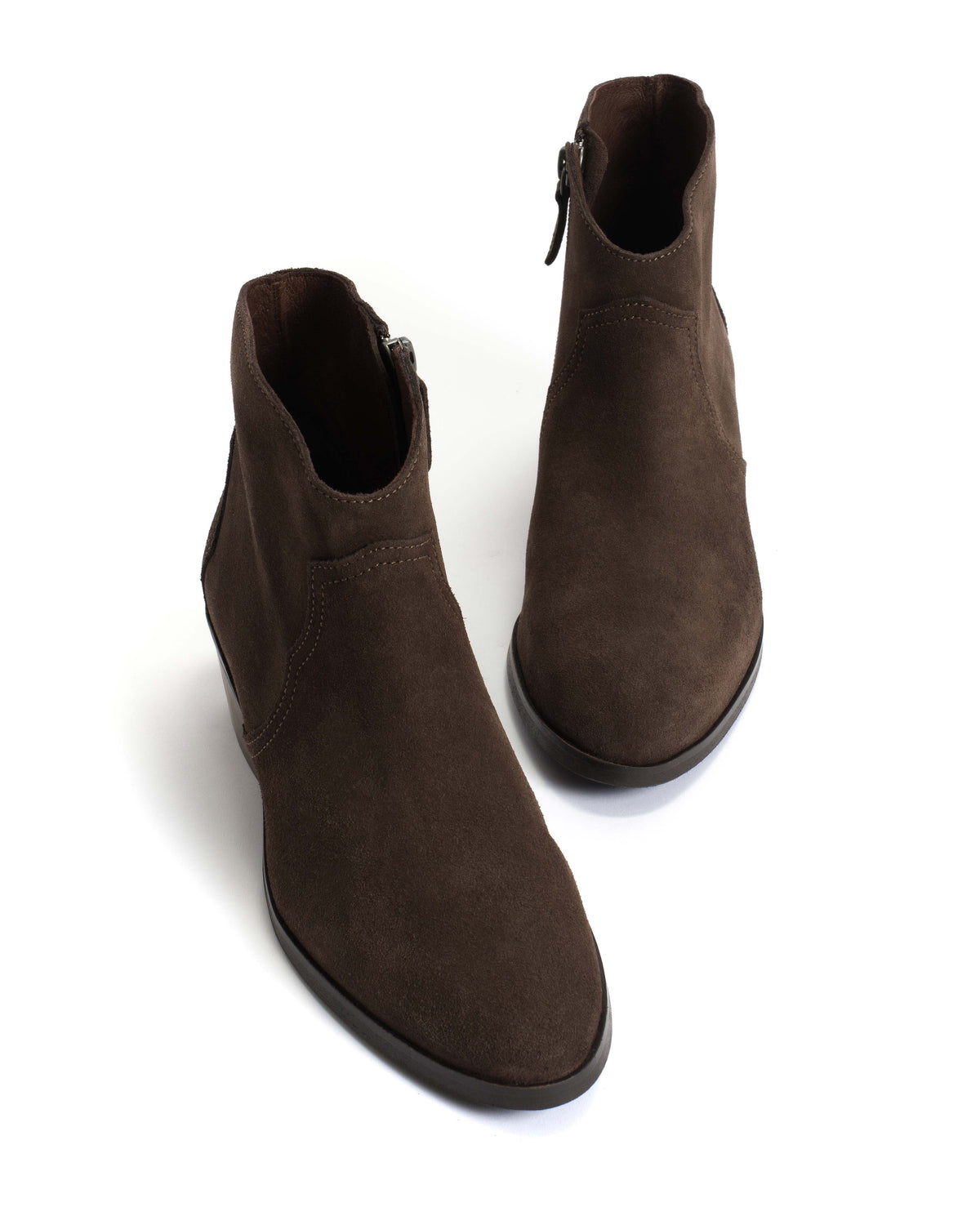 Fiona 35 Calf suede Coffee brown