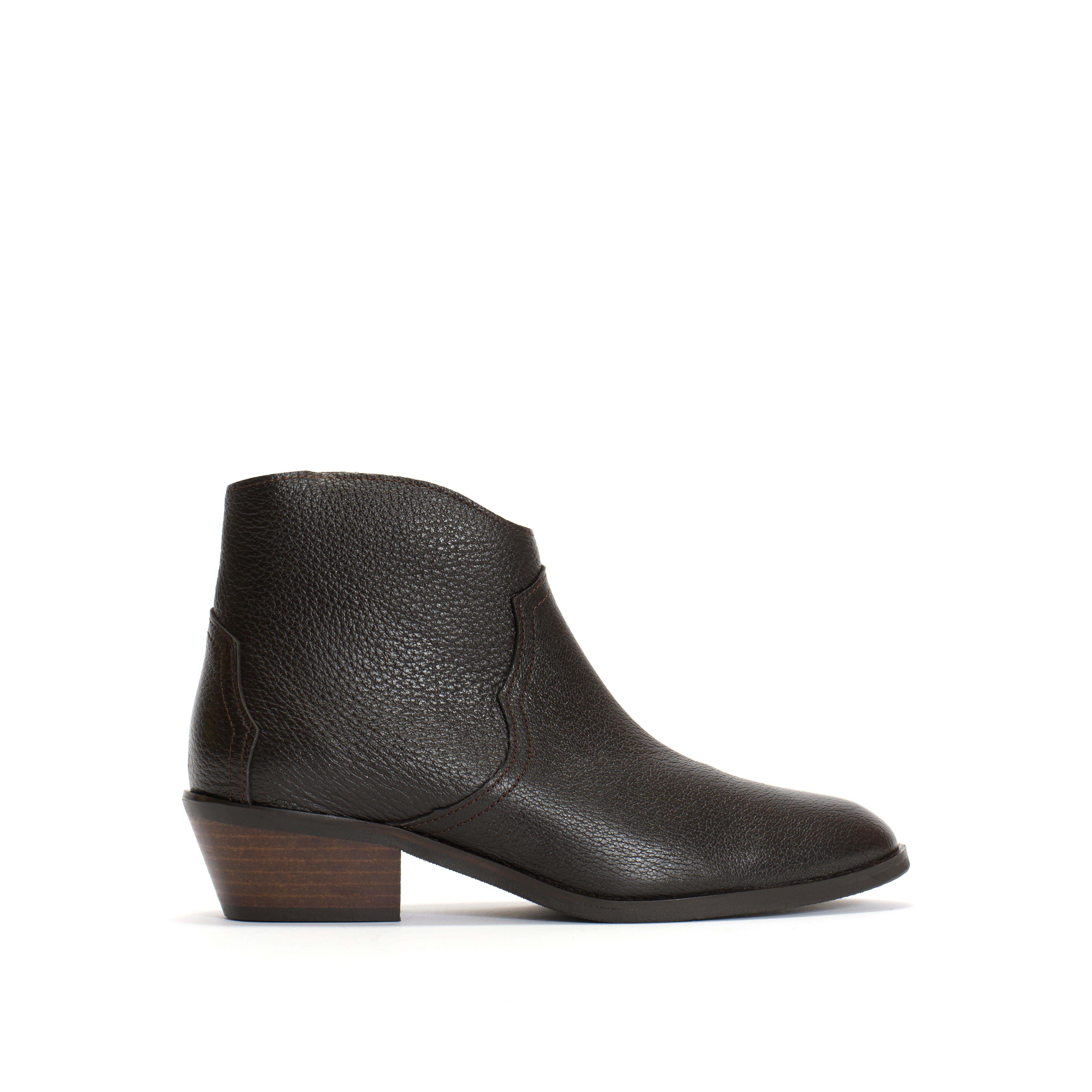 Fiona 35 Grained chevre goat Coffee brown