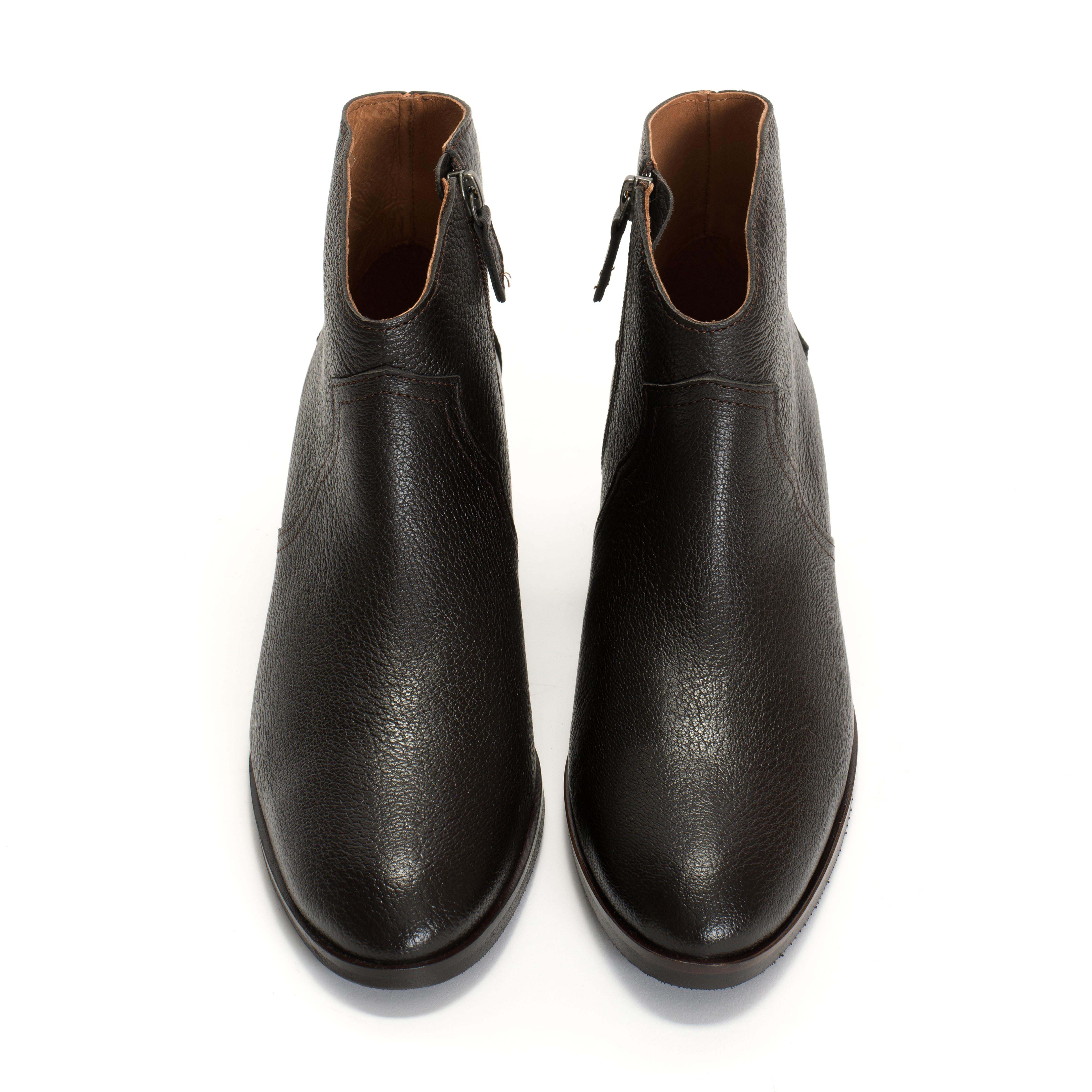 Fiona 35 Grained chevre goat Coffee brown