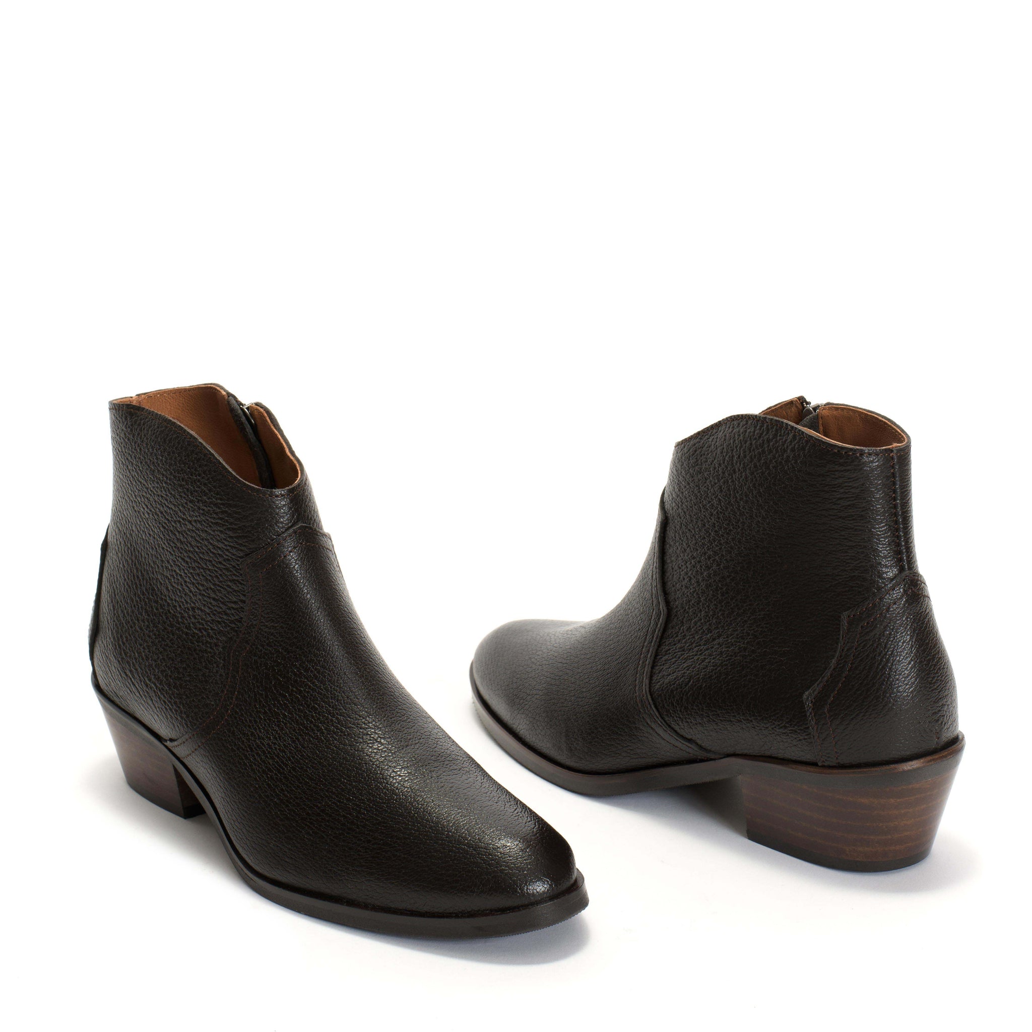 Fiona 35 Grained chevre goat Coffee brown